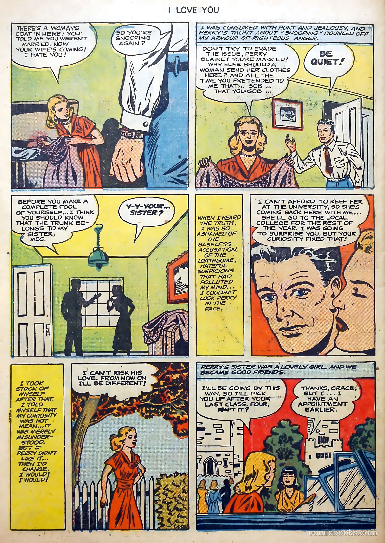 I Love You #1 (1955) — page 30 of 36