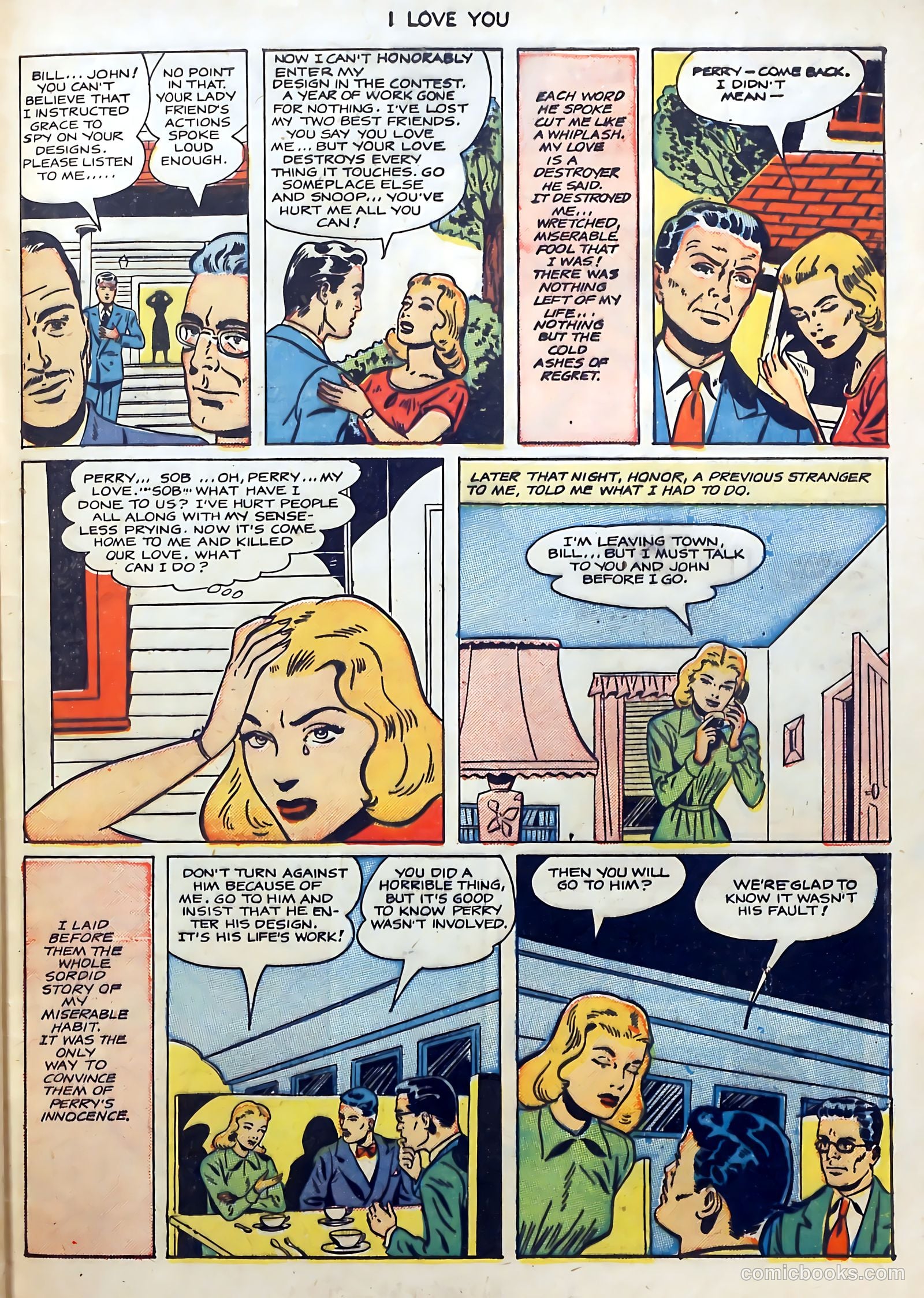 I Love You #1 (1955) — page 33 of 36