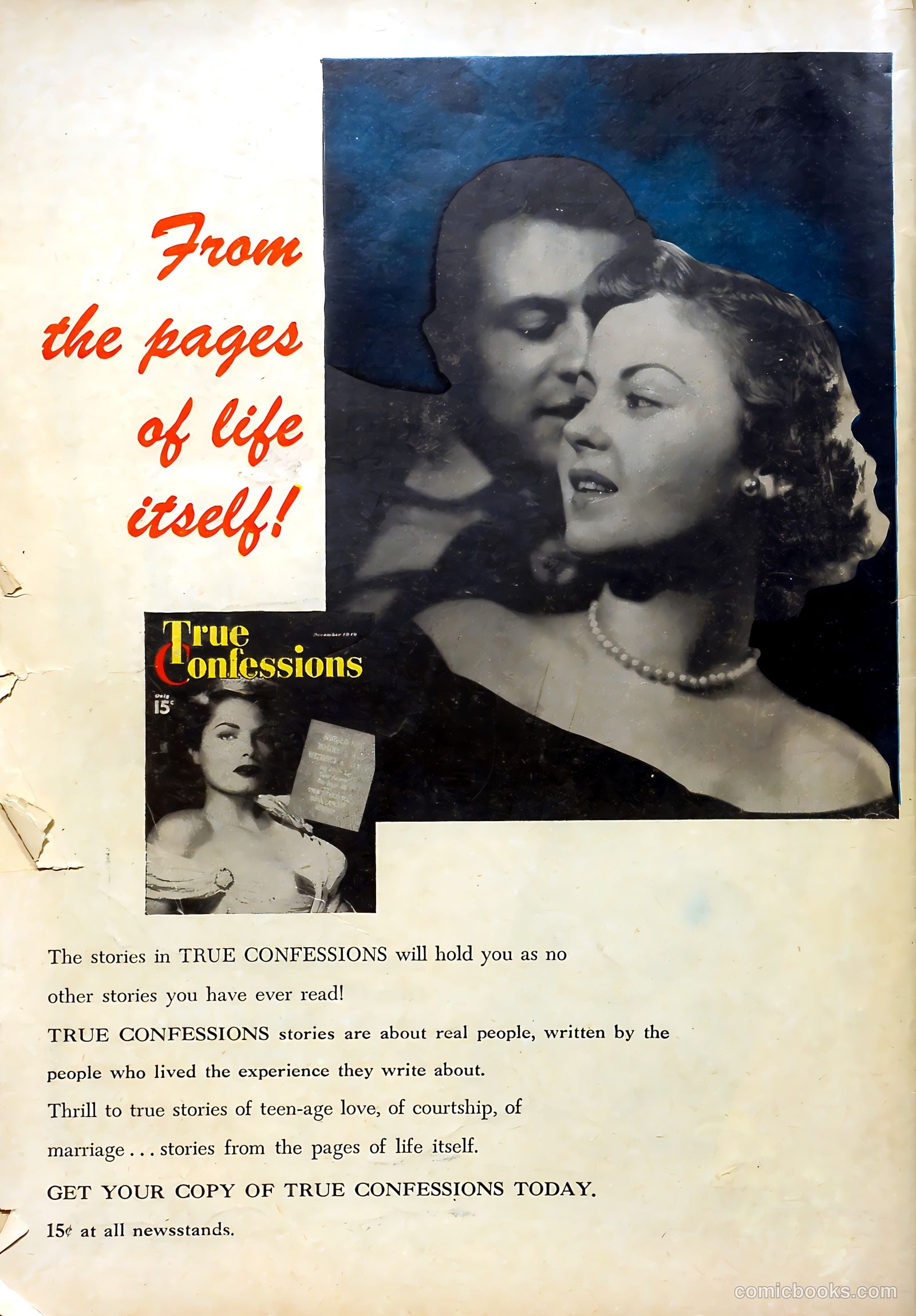 I Love You #1 (1955) — page 36 of 36