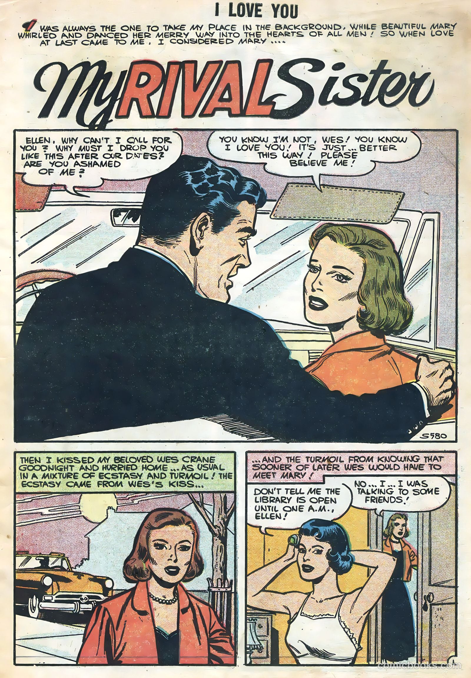 I Love You #10 (1956) — page 3 of 36