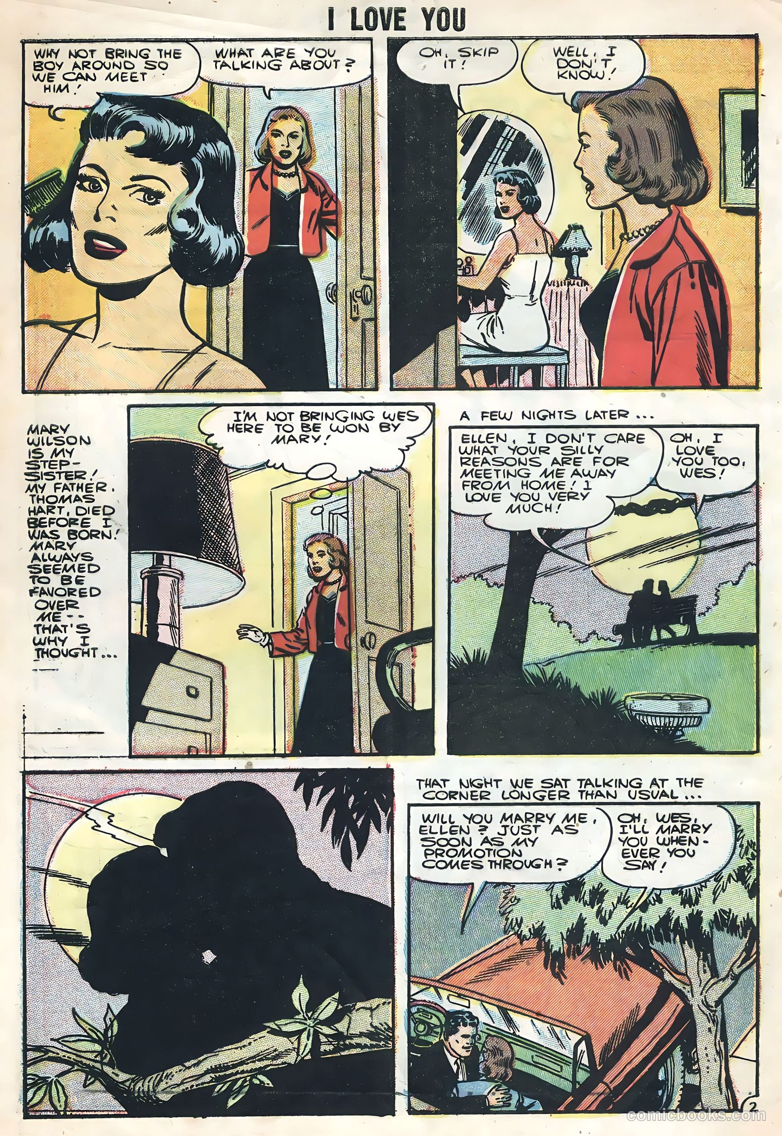 I Love You #10 (1956) — page 4 of 36