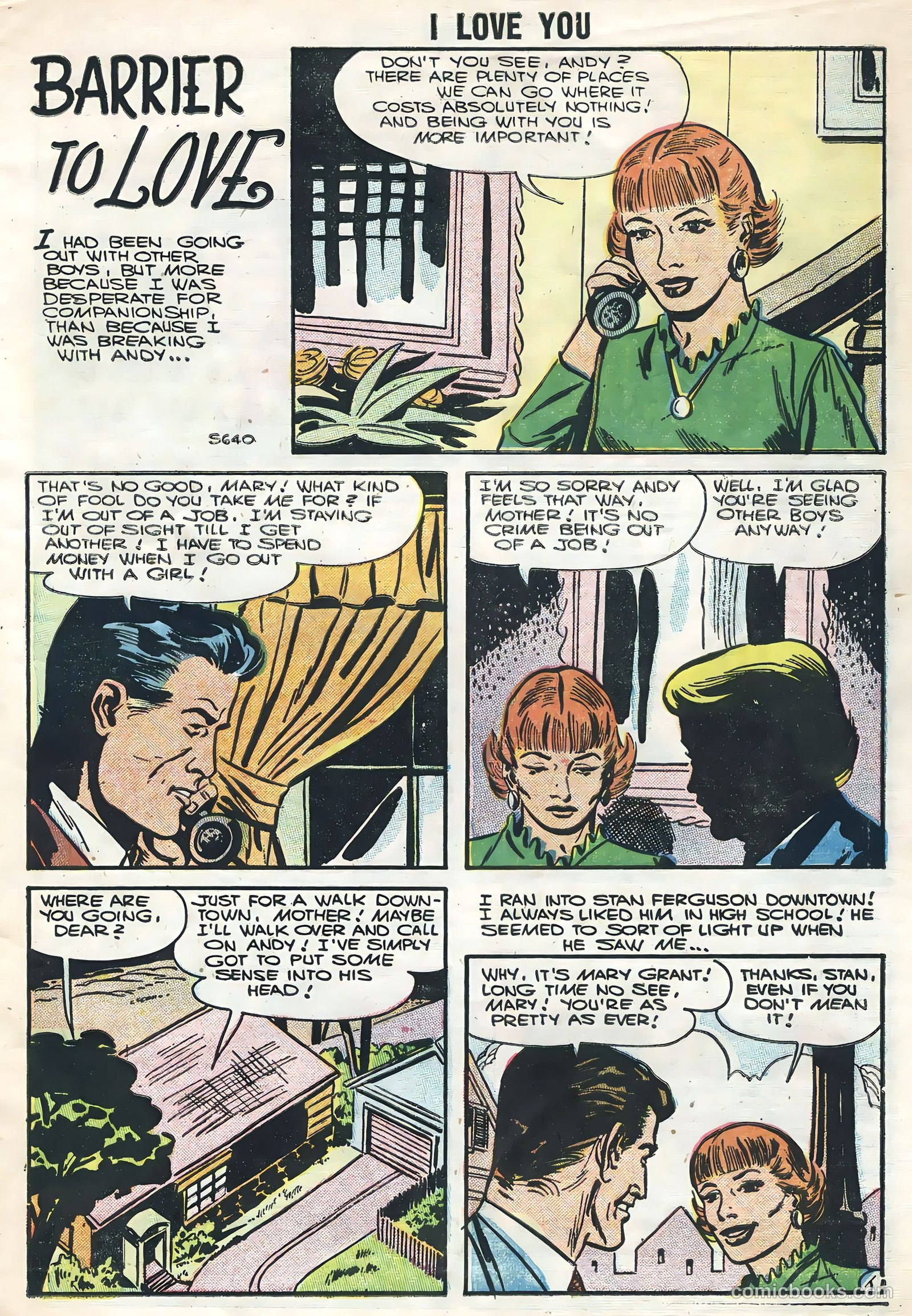 I Love You #10 (1956) — page 7 of 36