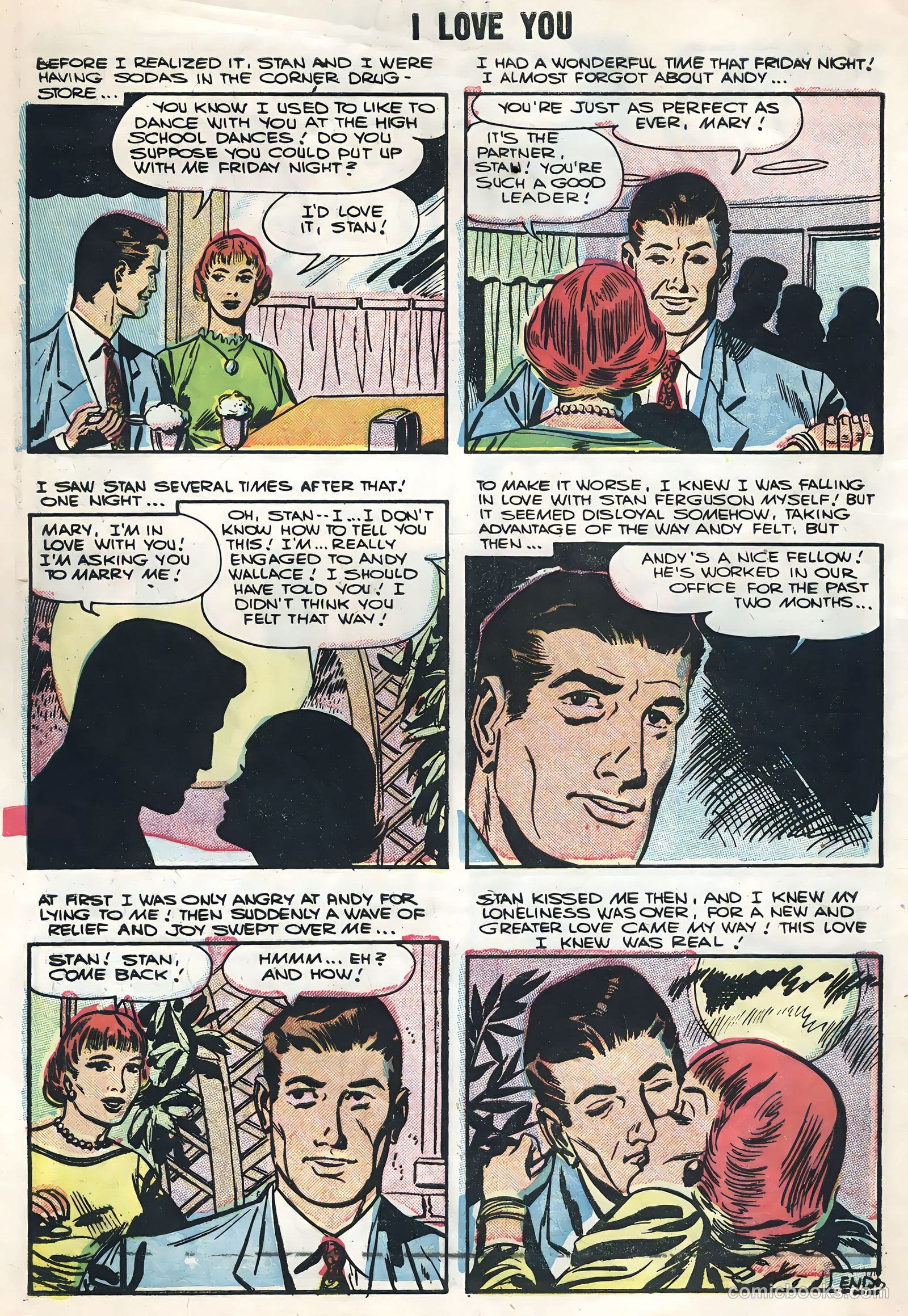 I Love You #10 (1956) — page 8 of 36
