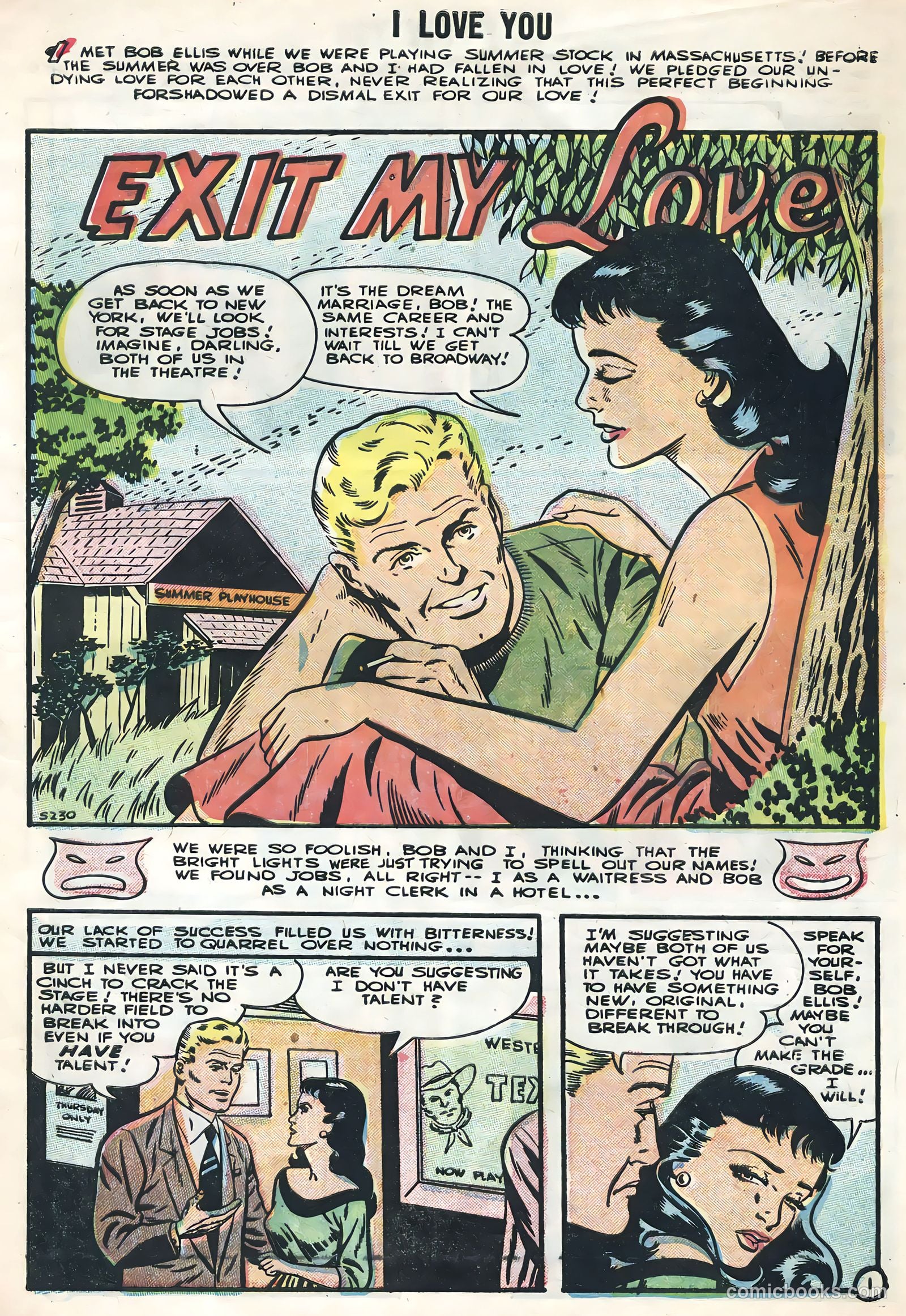 I Love You #10 (1956) — page 9 of 36