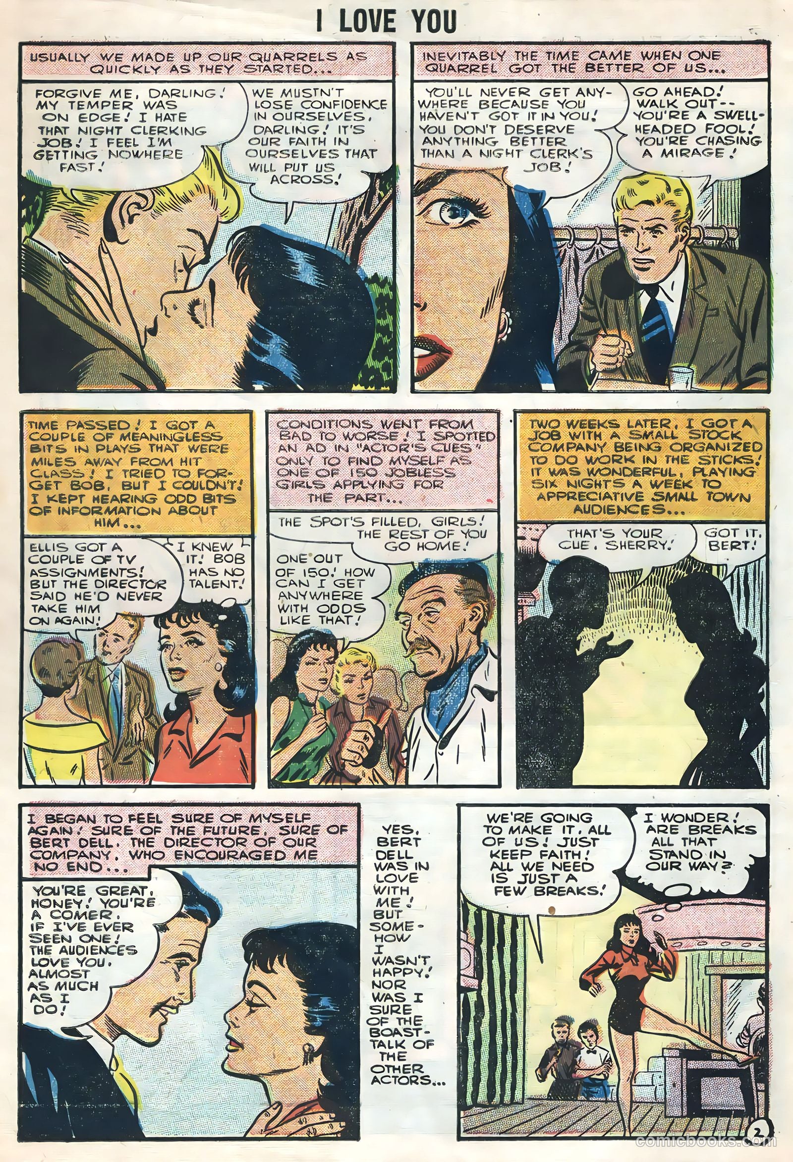 I Love You #10 (1956) — page 10 of 36