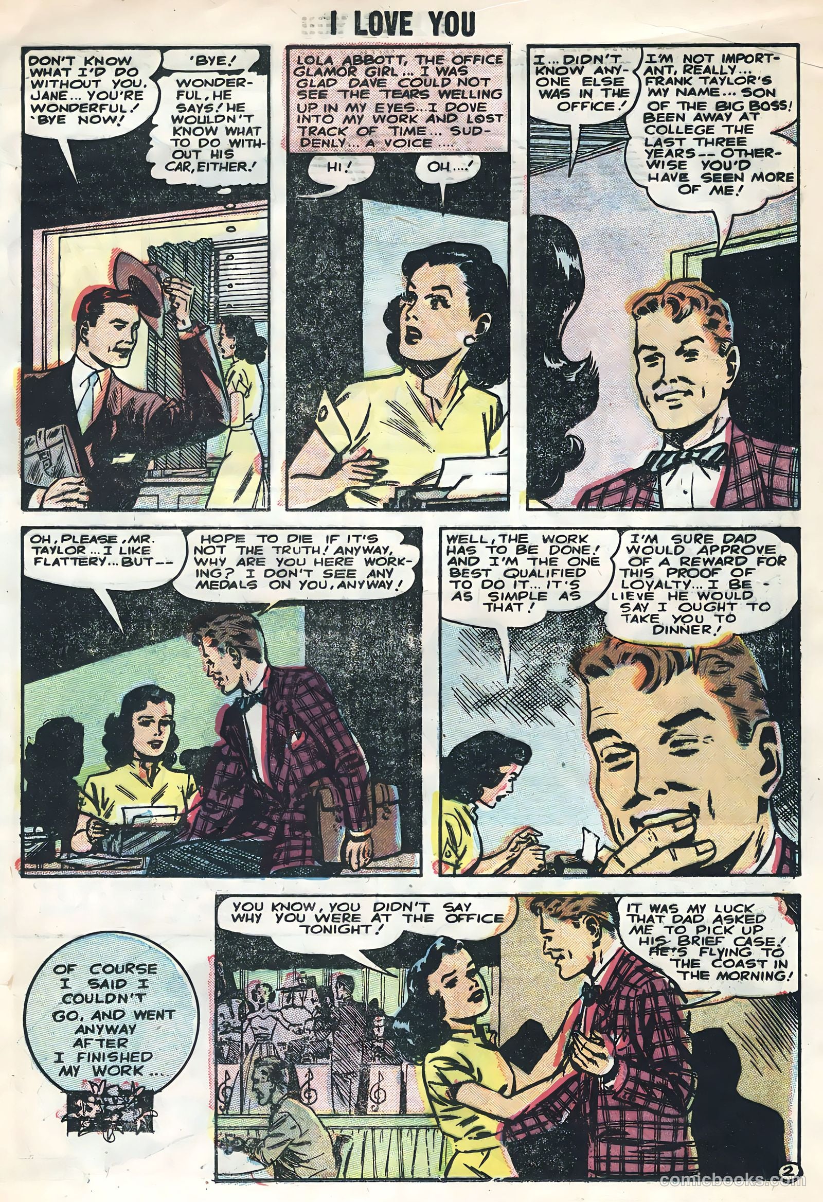 I Love You #10 (1956) — page 17 of 36