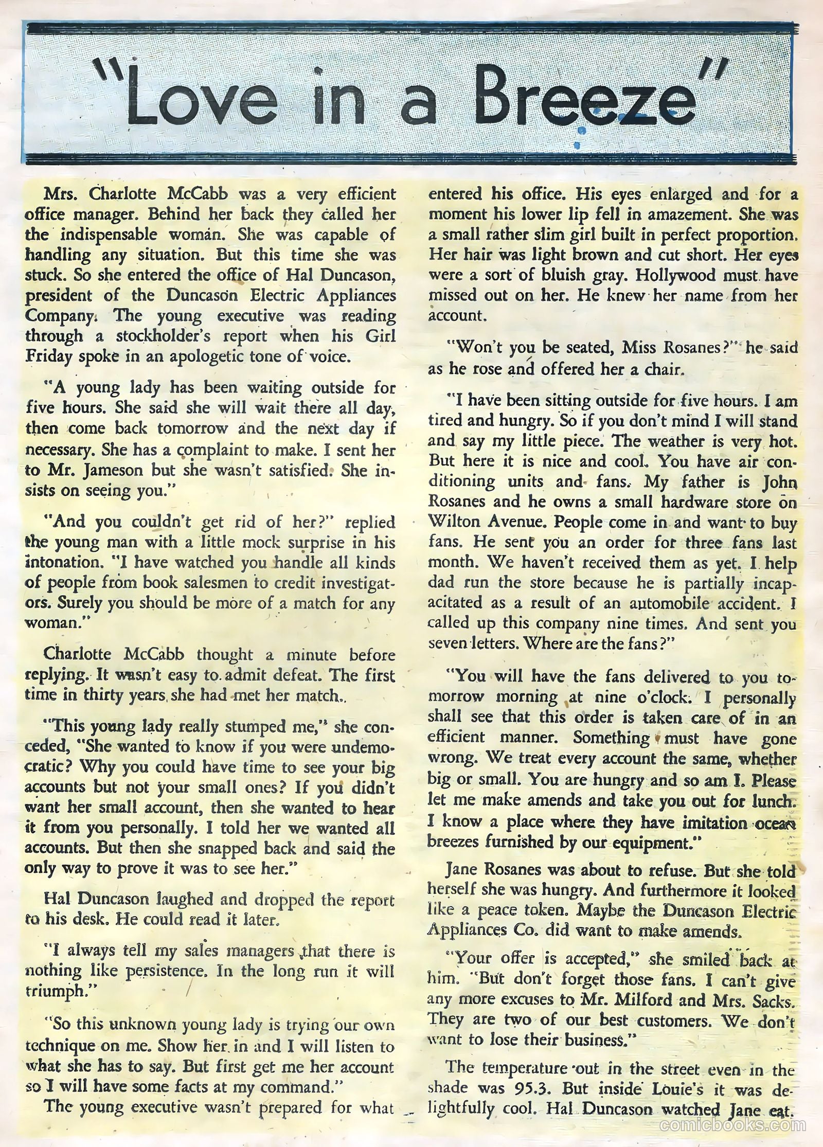 I Love You #10 (1956) — page 19 of 36