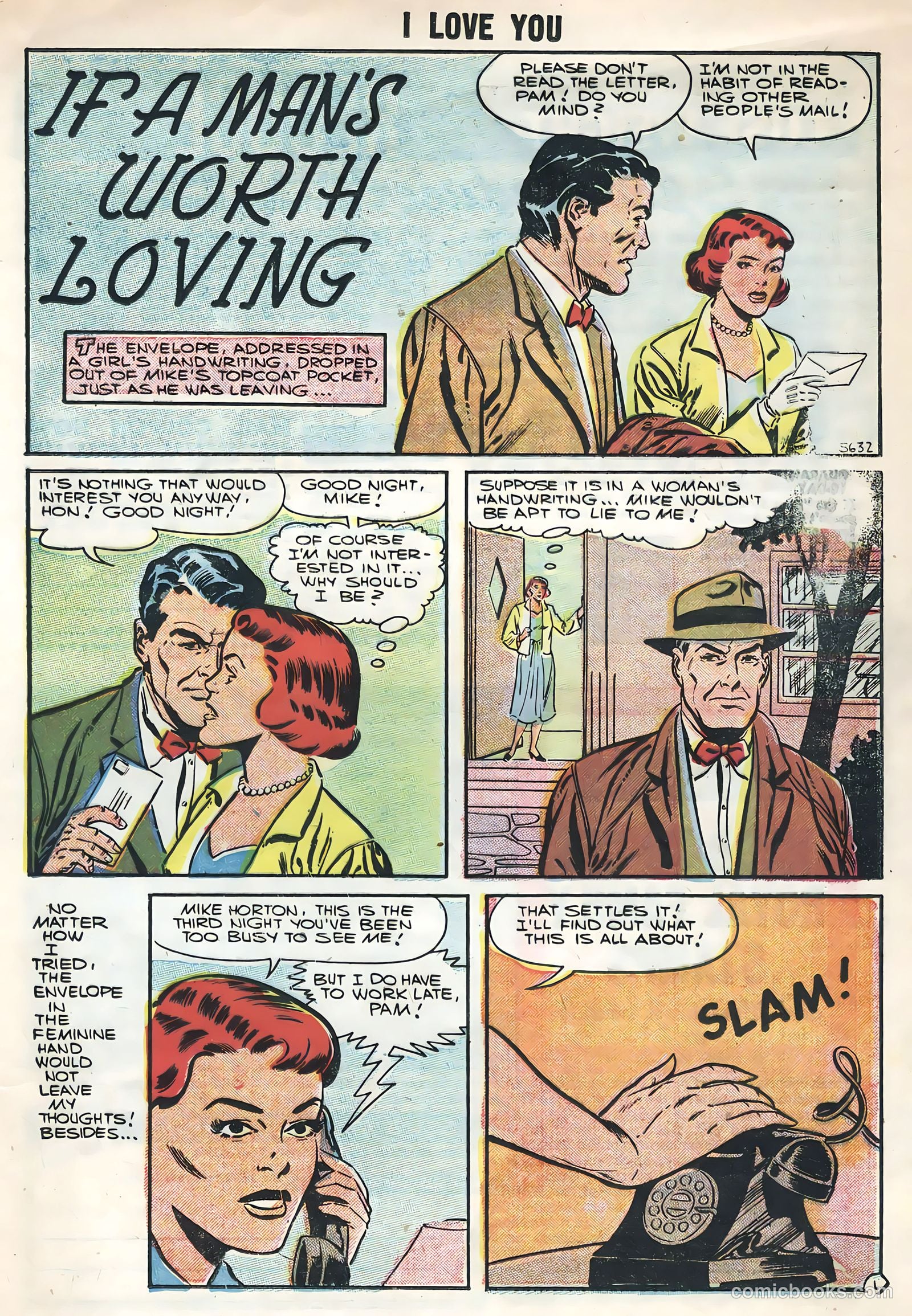 I Love You #10 (1956) — page 21 of 36