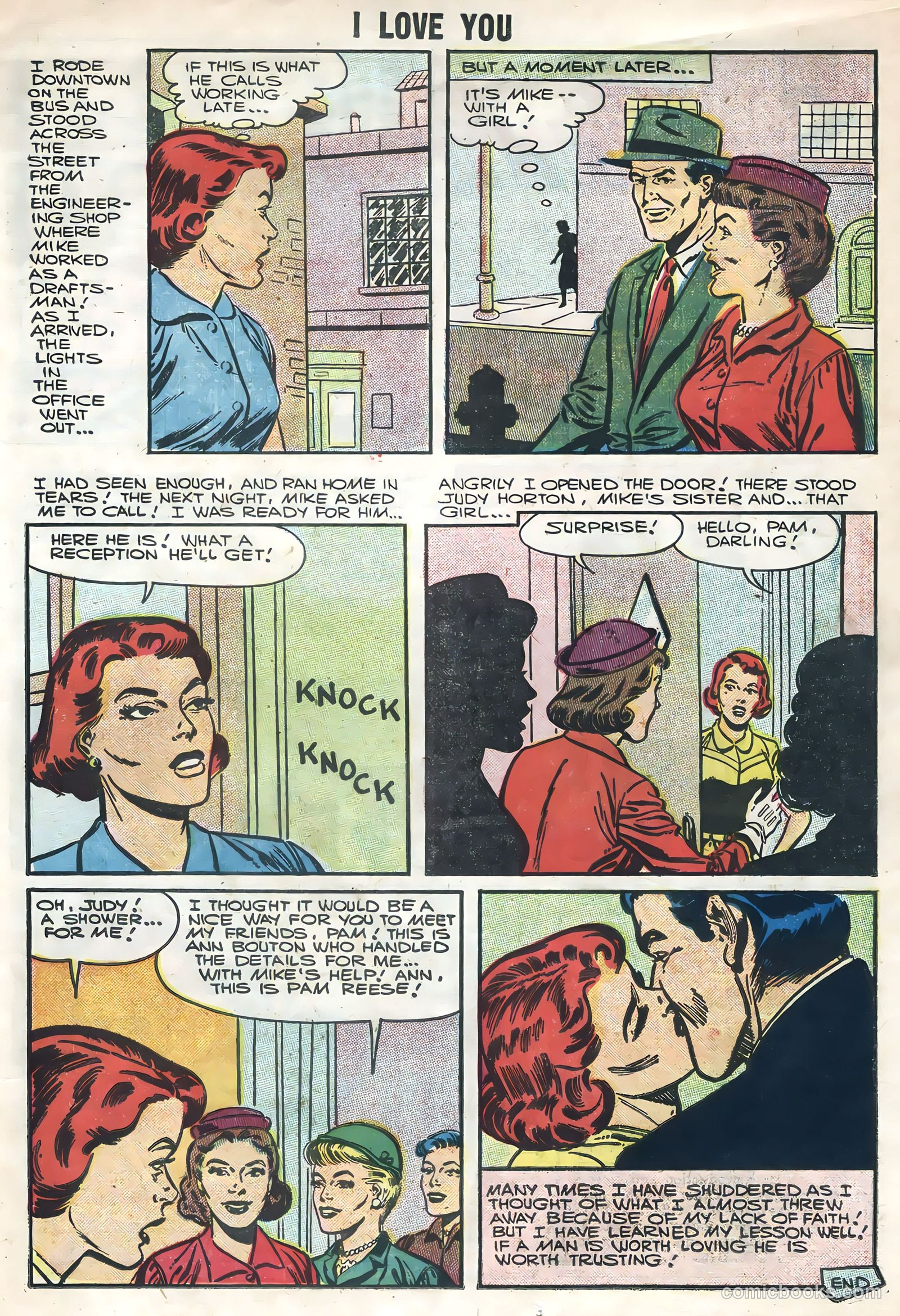 I Love You #10 (1956) — page 23 of 36