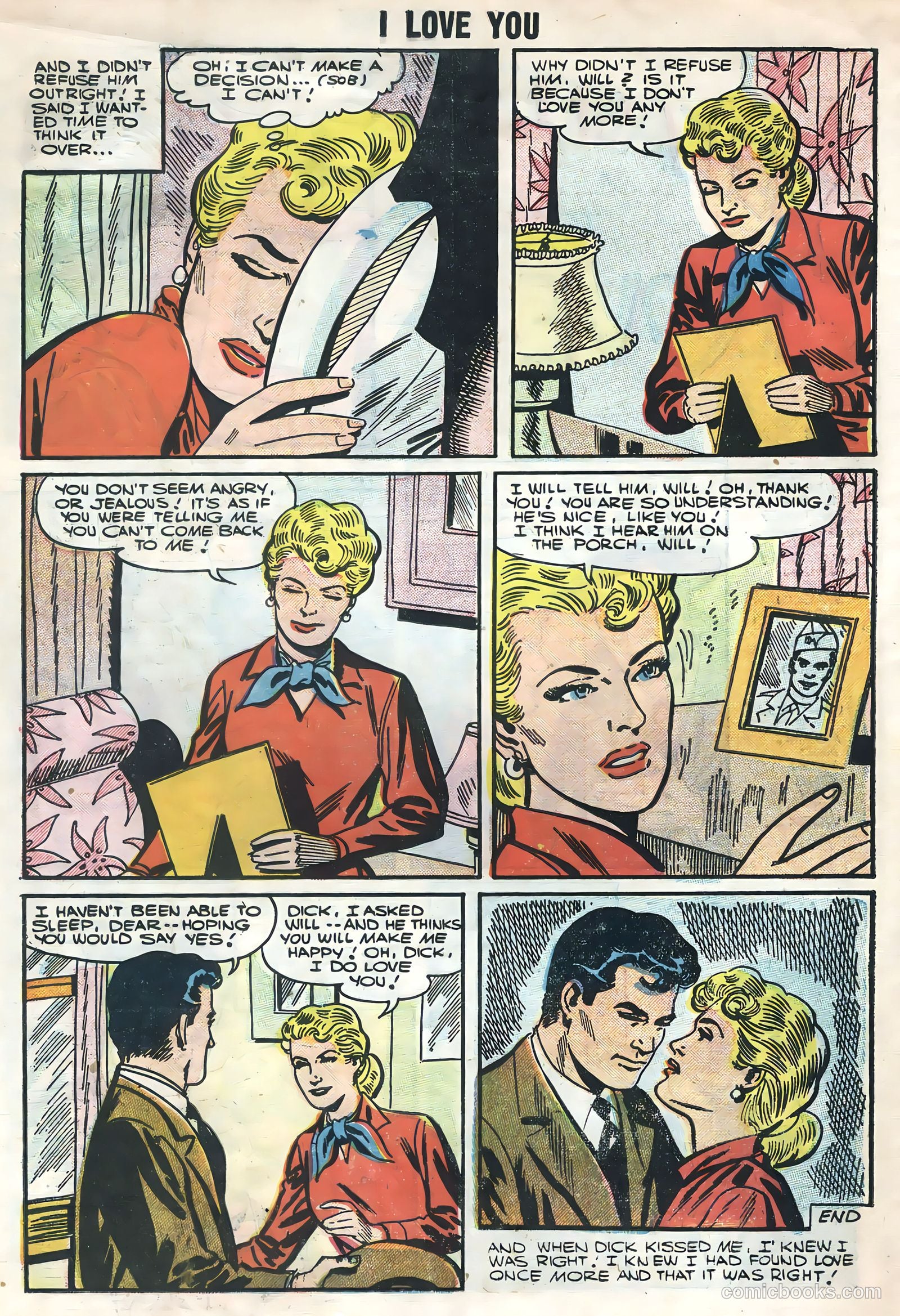 I Love You #10 (1956) — page 26 of 36