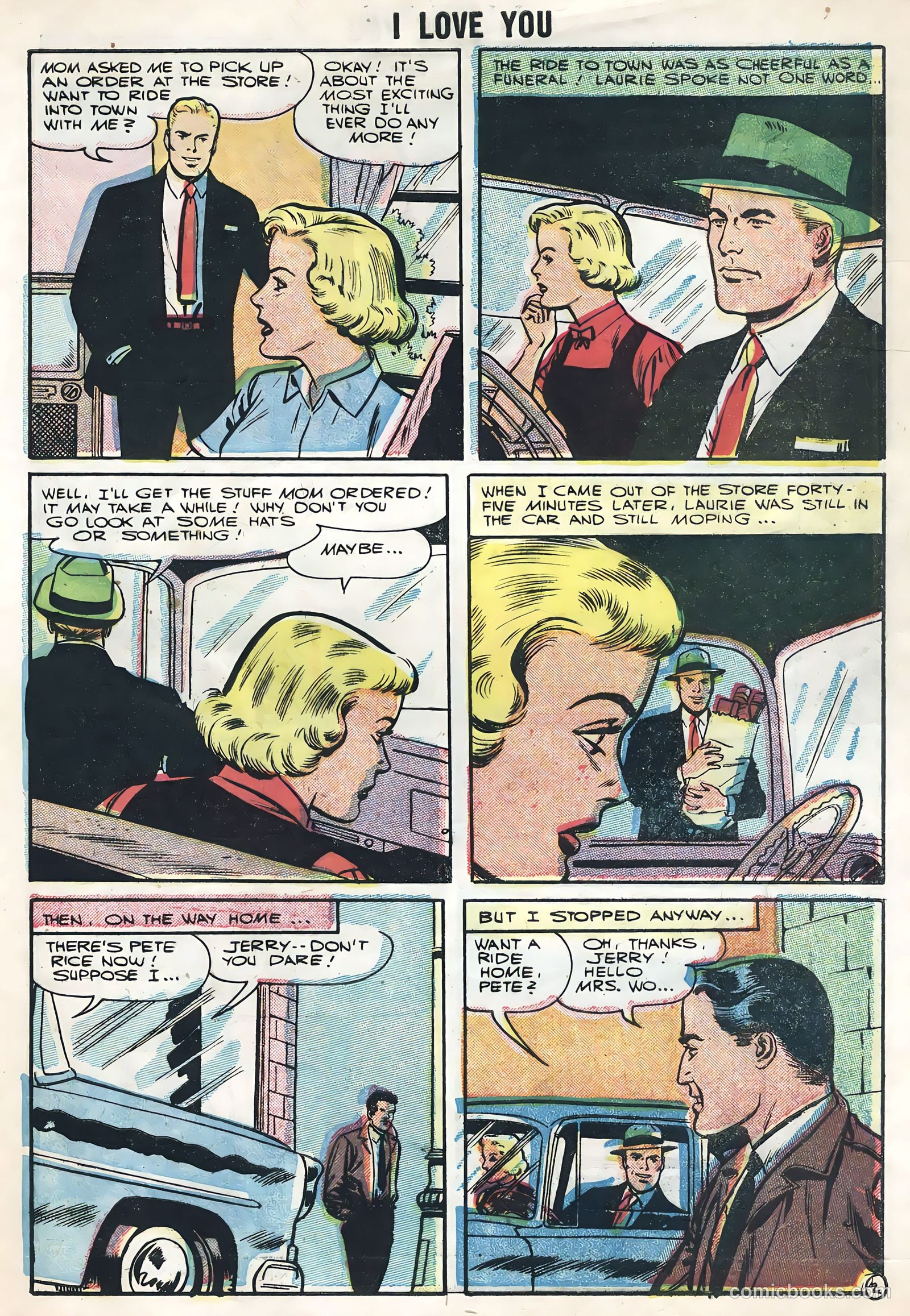 I Love You #10 (1956) — page 29 of 36