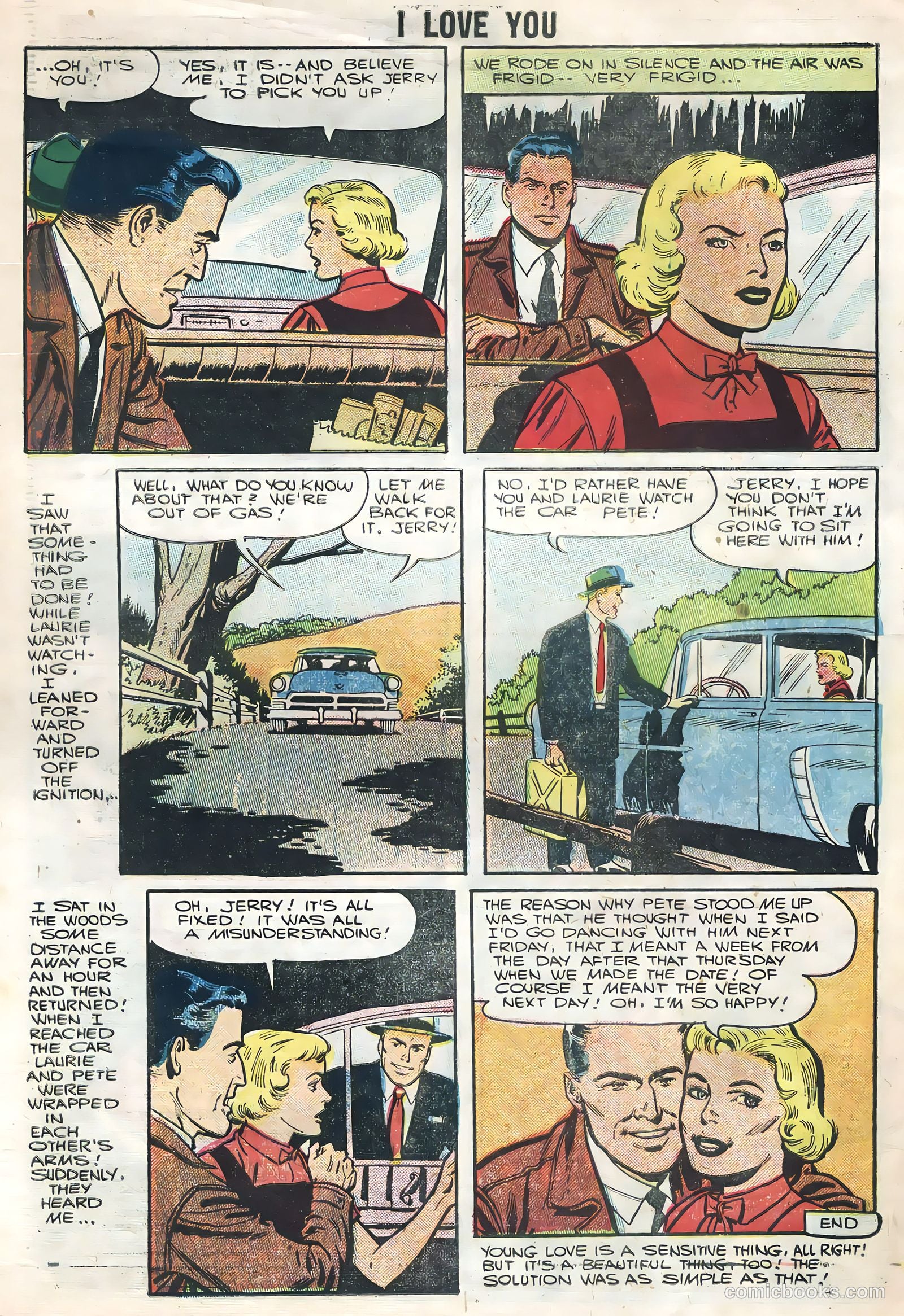 I Love You #10 (1956) — page 30 of 36