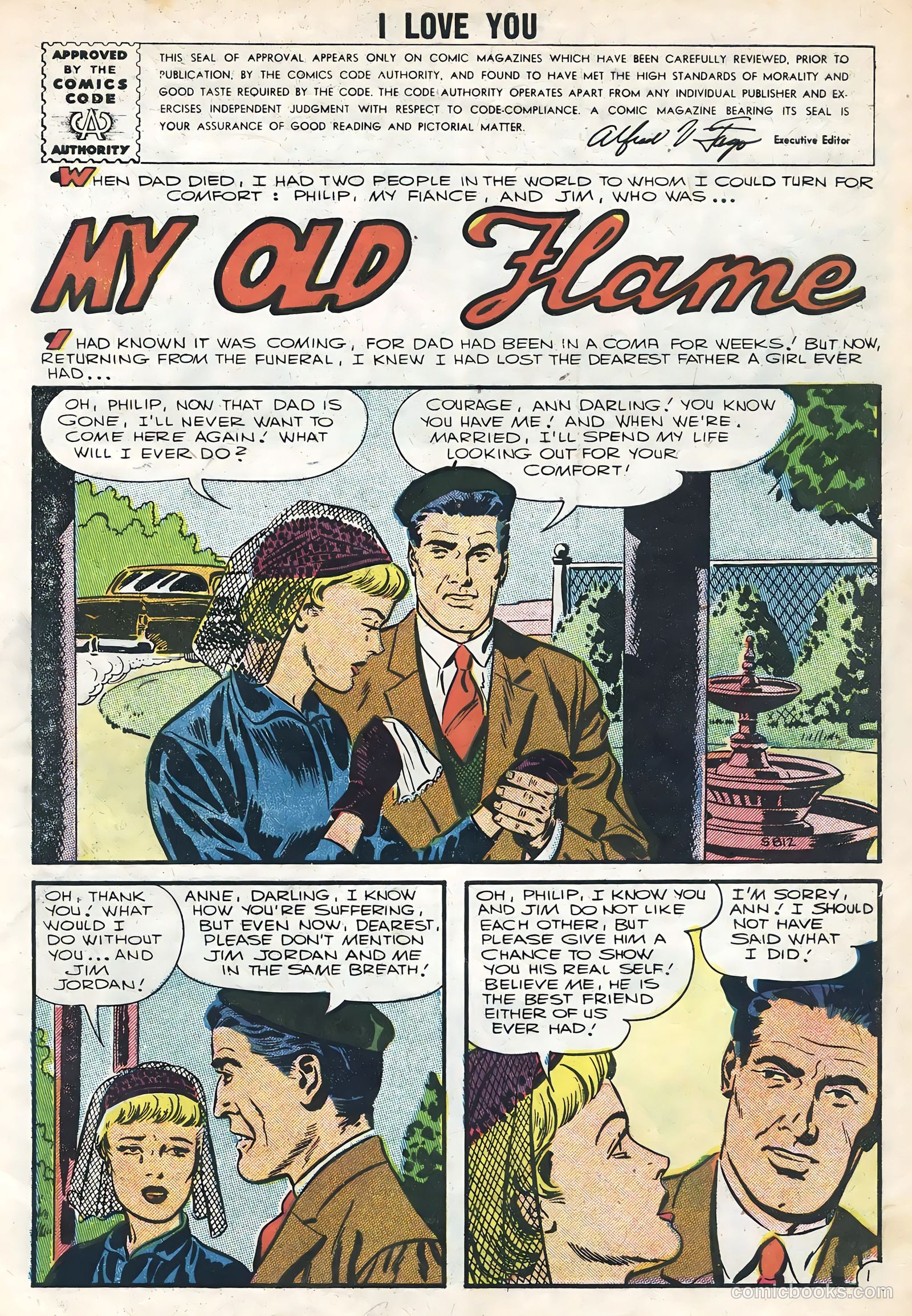 I Love You #11 (1956) — page 3 of 36