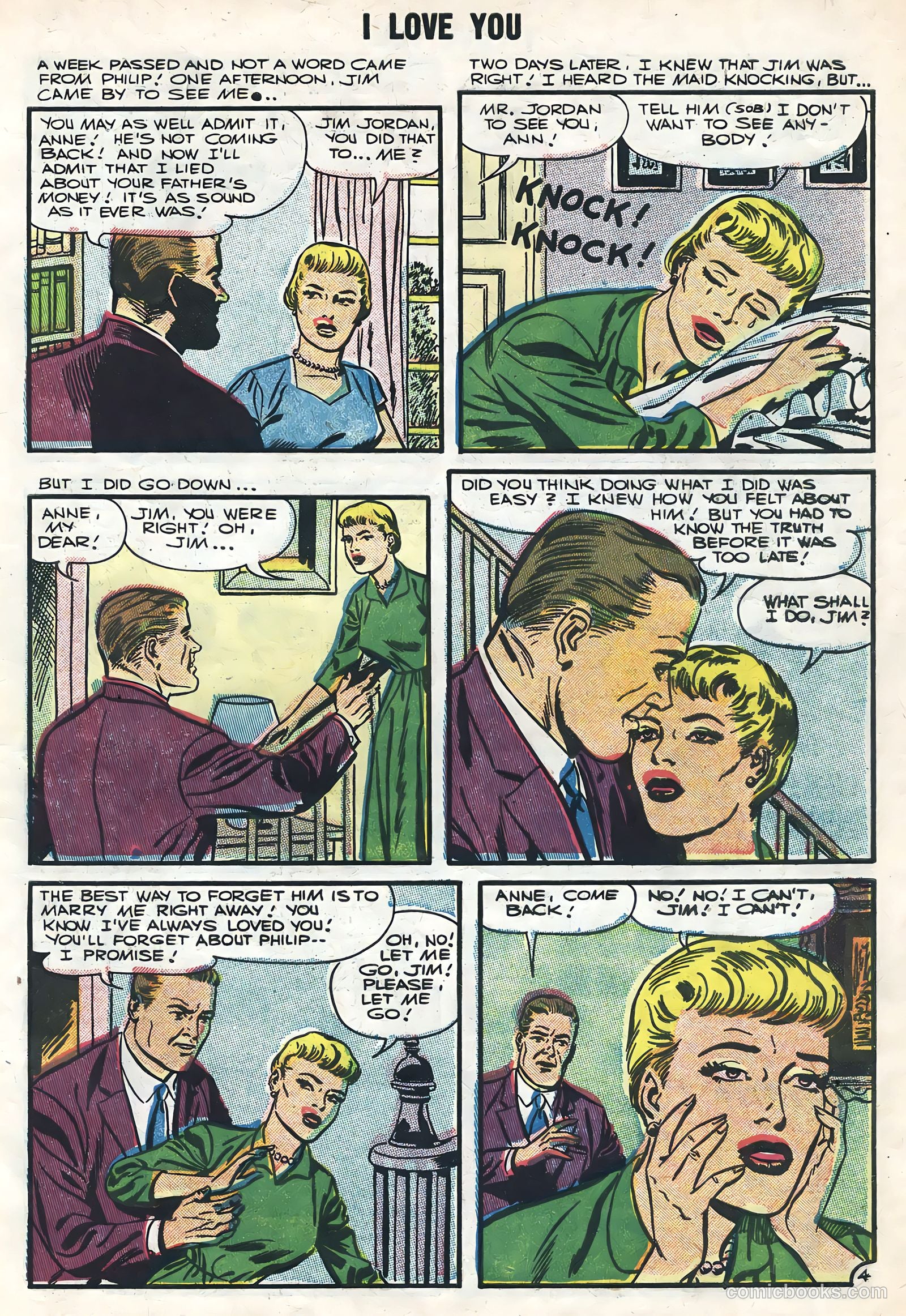 I Love You #11 (1956) — page 7 of 36
