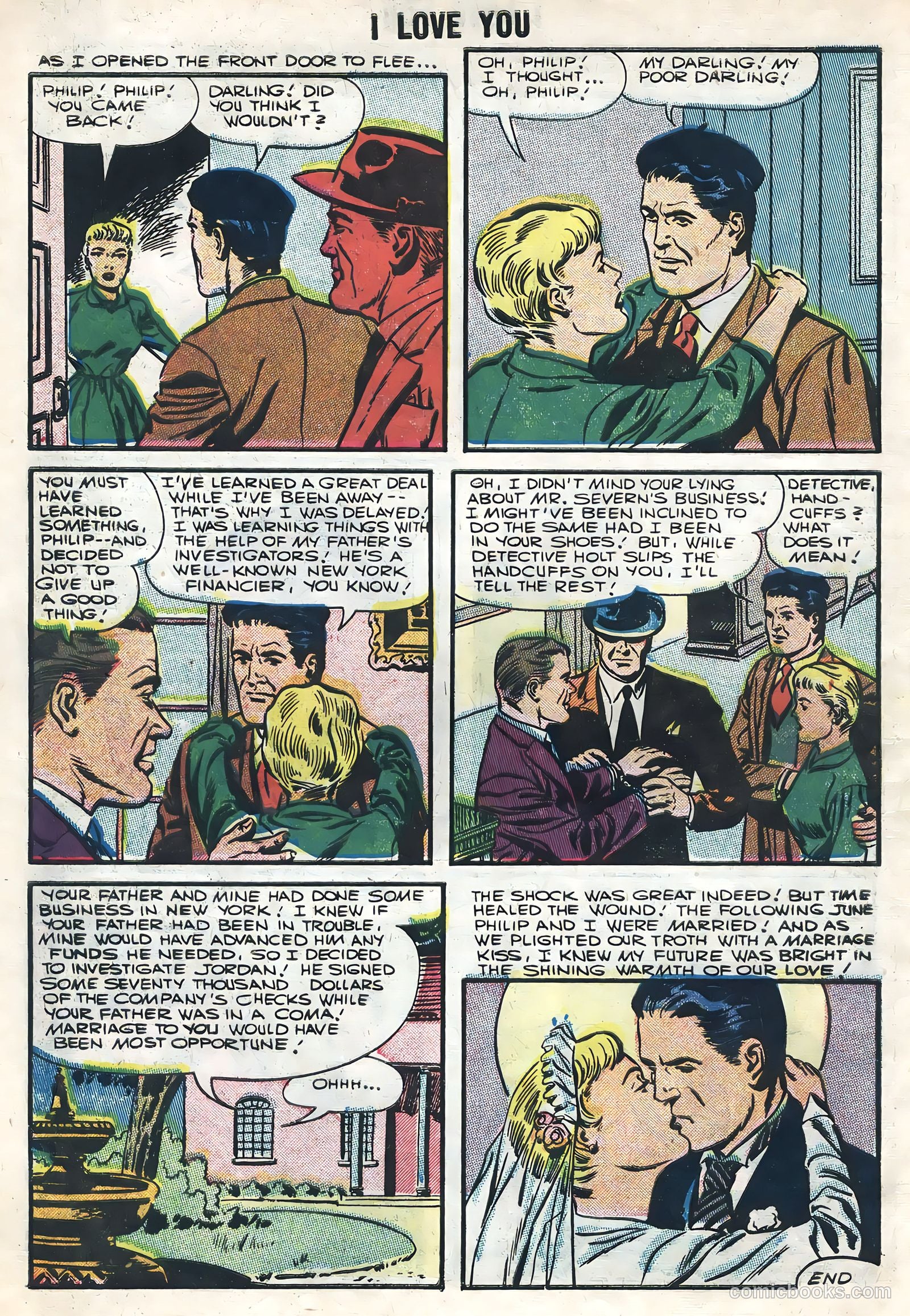 I Love You #11 (1956) — page 8 of 36