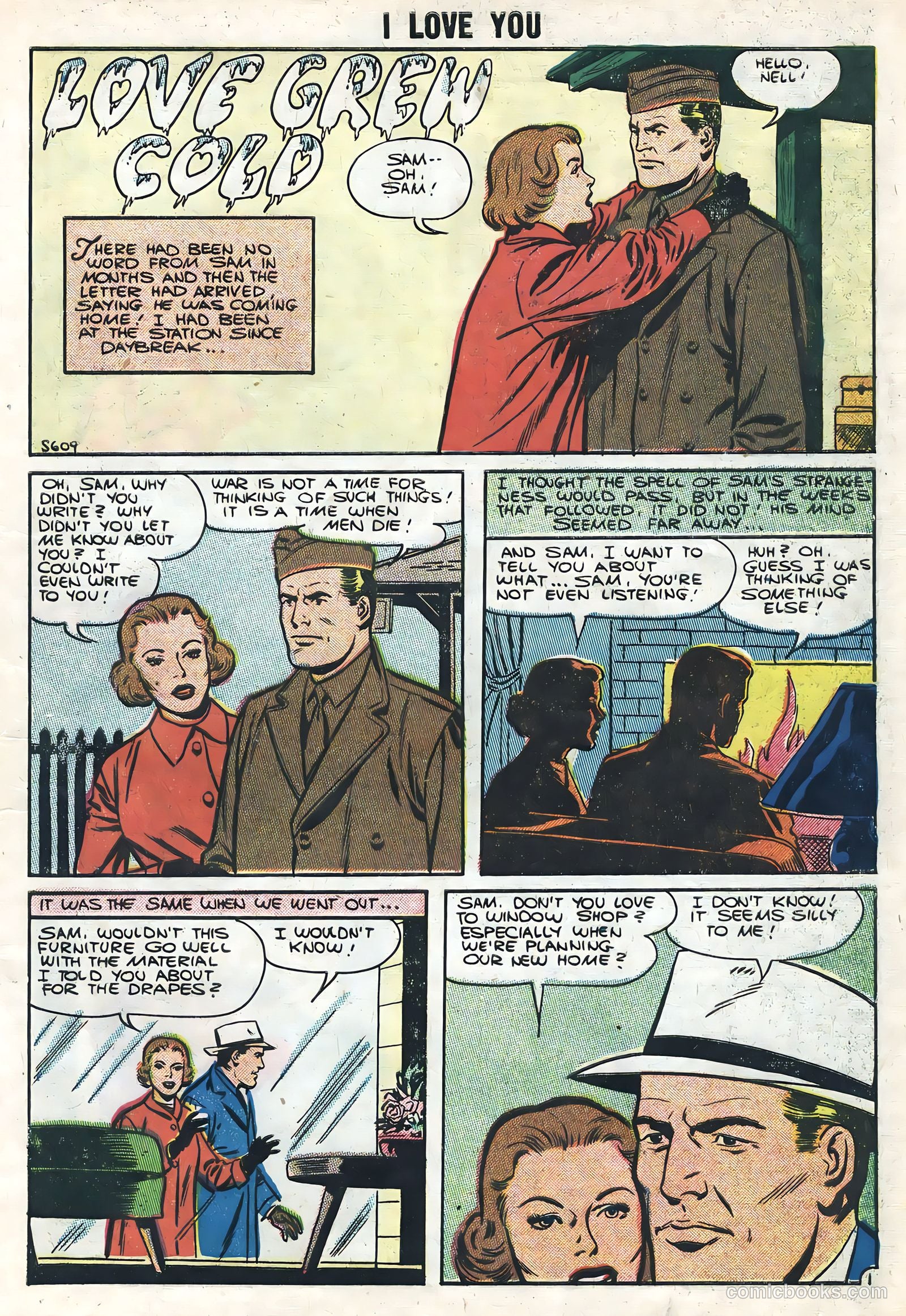 I Love You #11 (1956) — page 9 of 36
