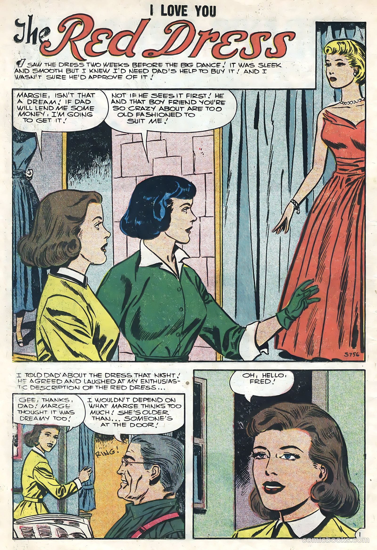 I Love You #11 (1956) — page 12 of 36