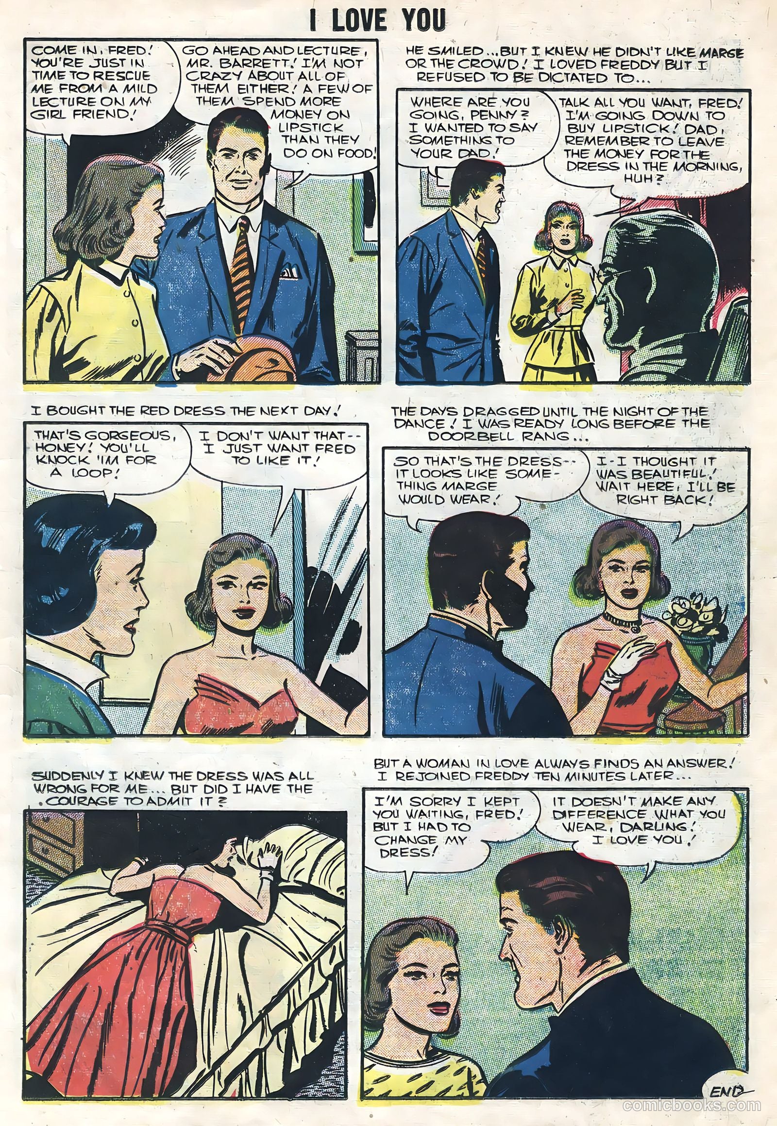 I Love You #11 (1956) — page 13 of 36