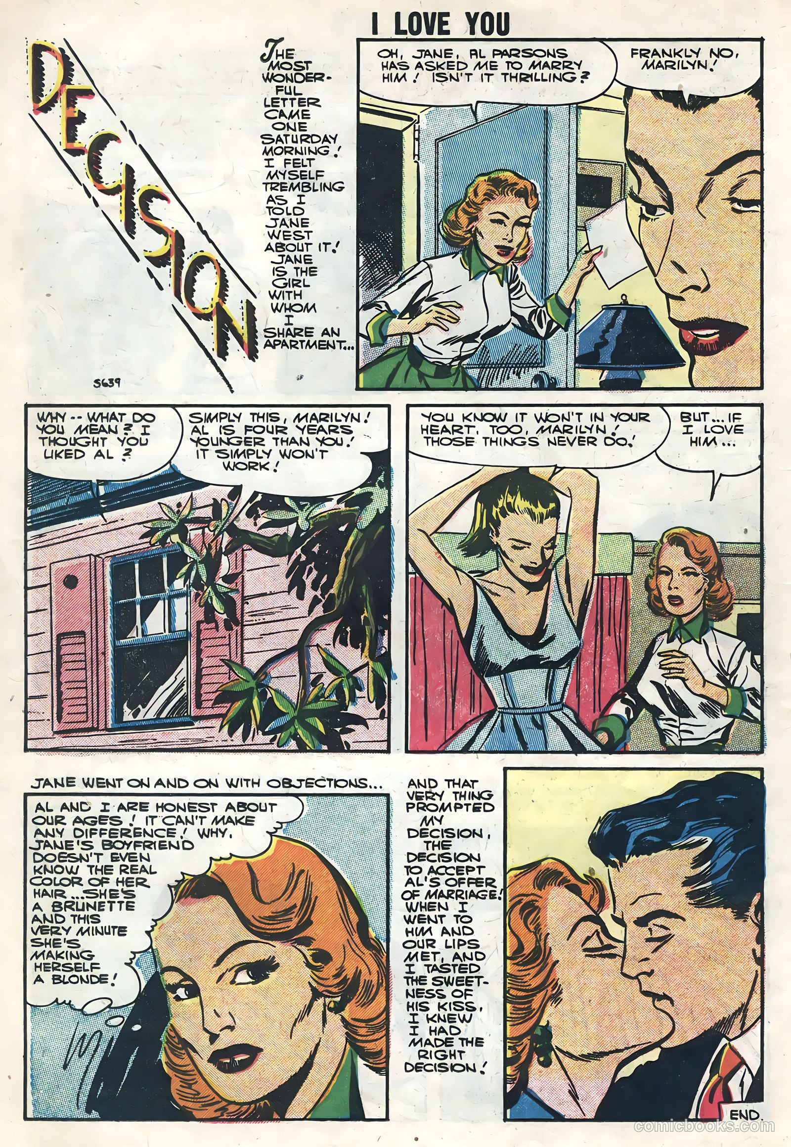 I Love You #11 (1956) — page 14 of 36