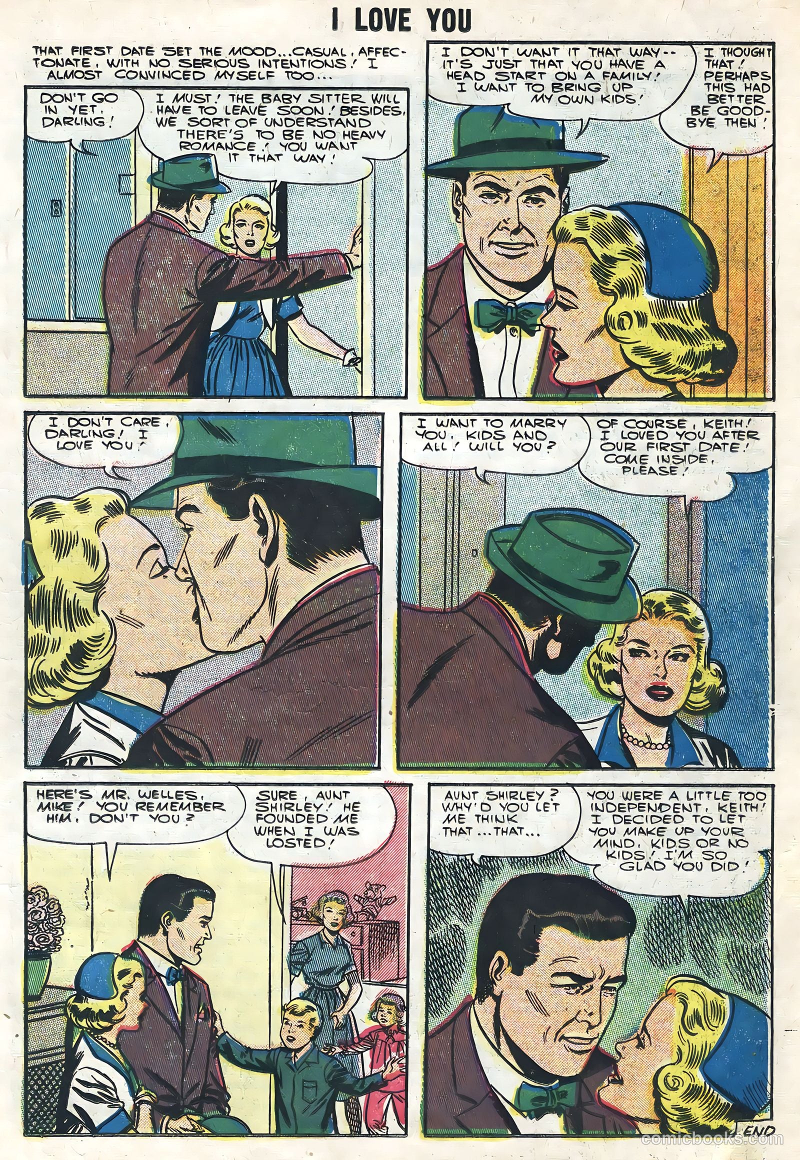 I Love You #11 (1956) — page 17 of 36