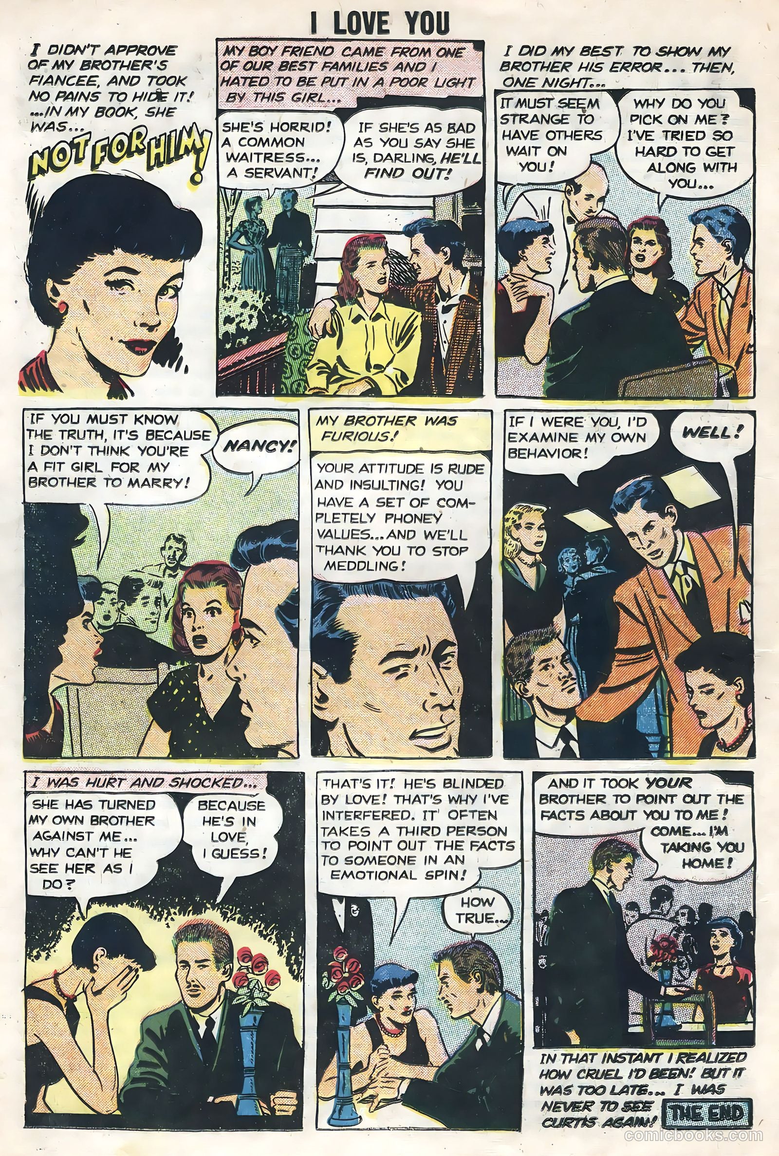 I Love You #11 (1956) — page 20 of 36
