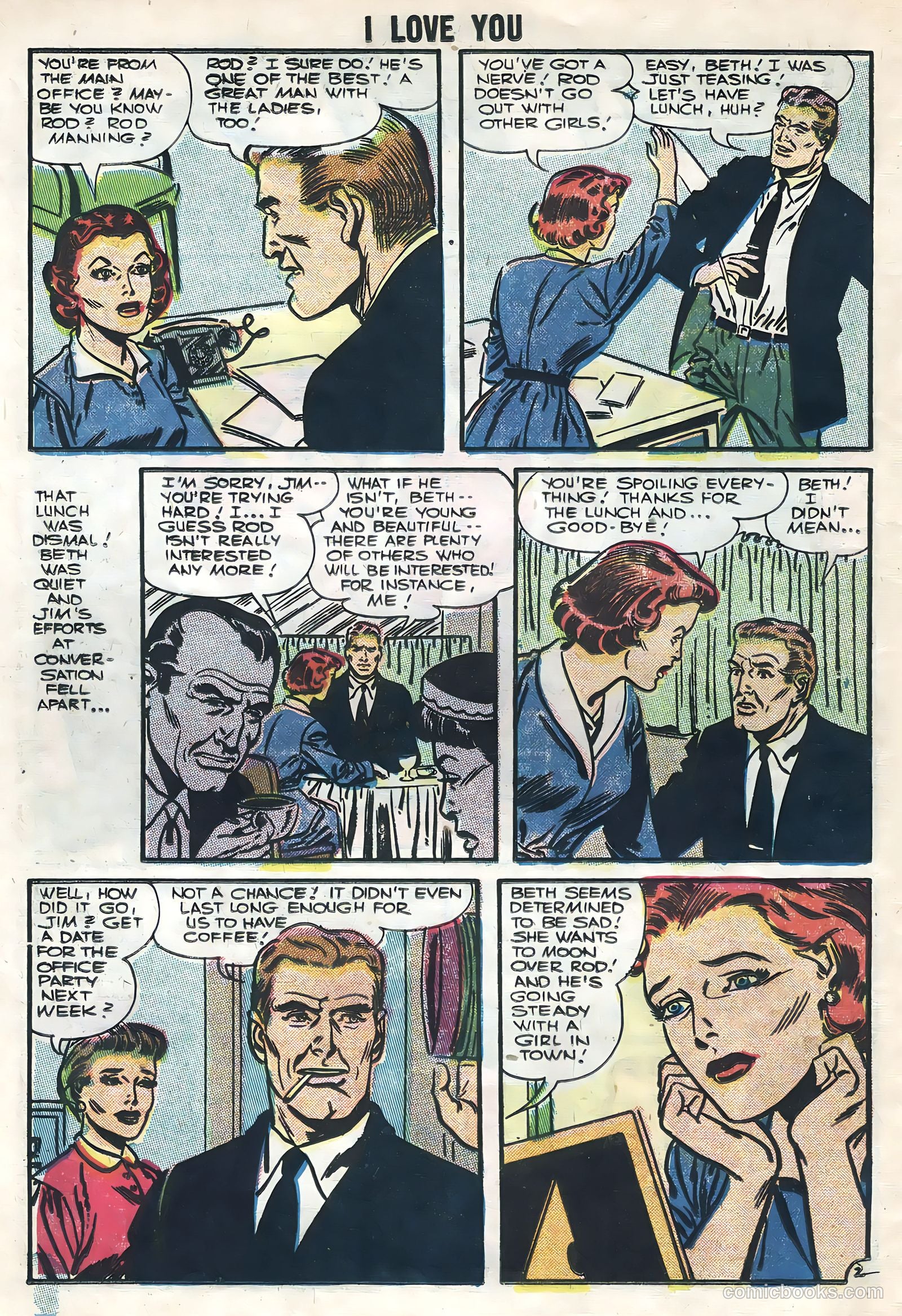 I Love You #11 (1956) — page 24 of 36