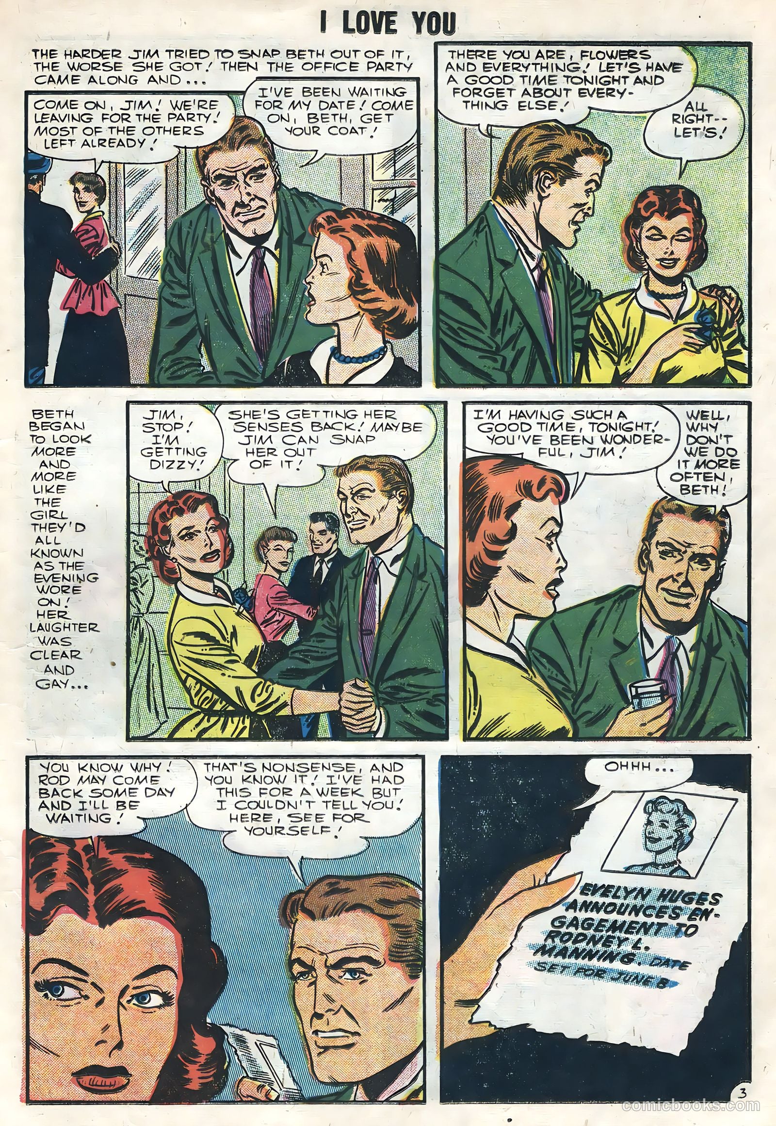 I Love You #11 (1956) — page 25 of 36