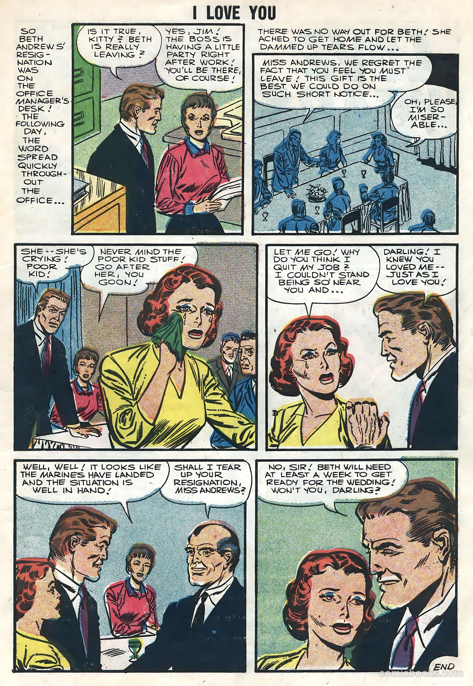 I Love You #11 (1956) — page 27 of 36