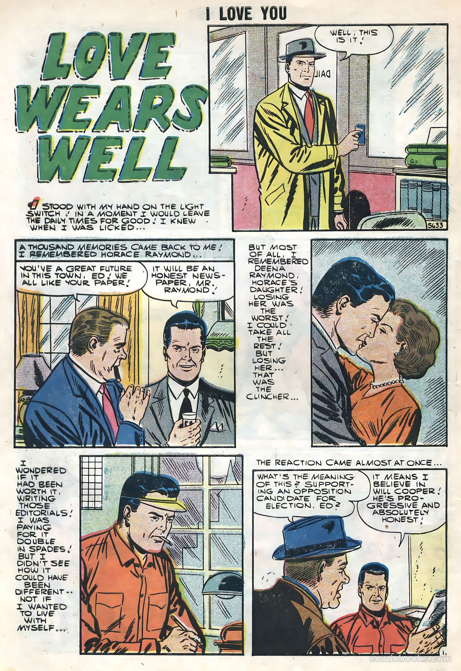 I Love You #11 (1956) — page 28 of 36