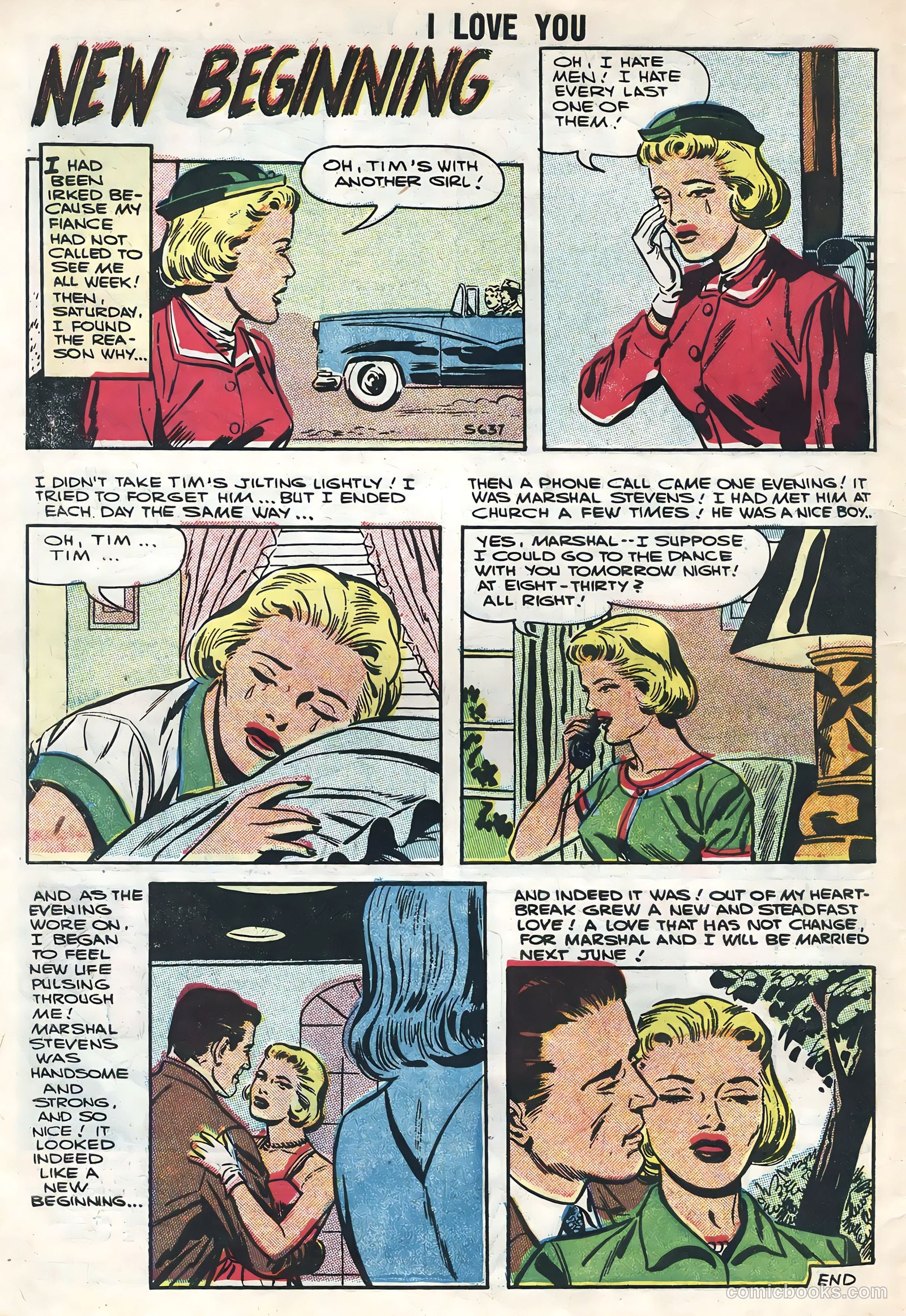 I Love You #11 (1956) — page 30 of 36