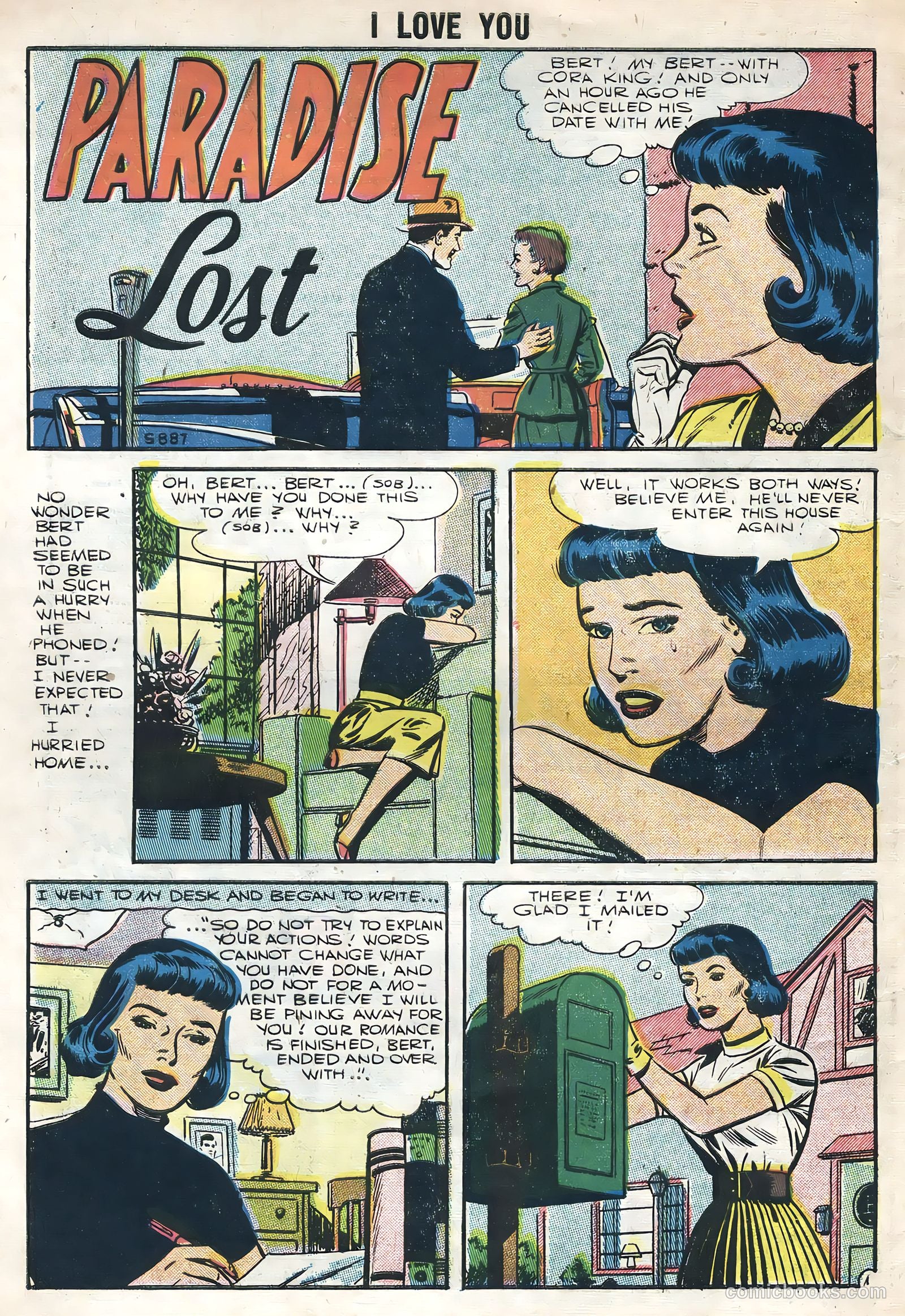 I Love You #11 (1956) — page 32 of 36