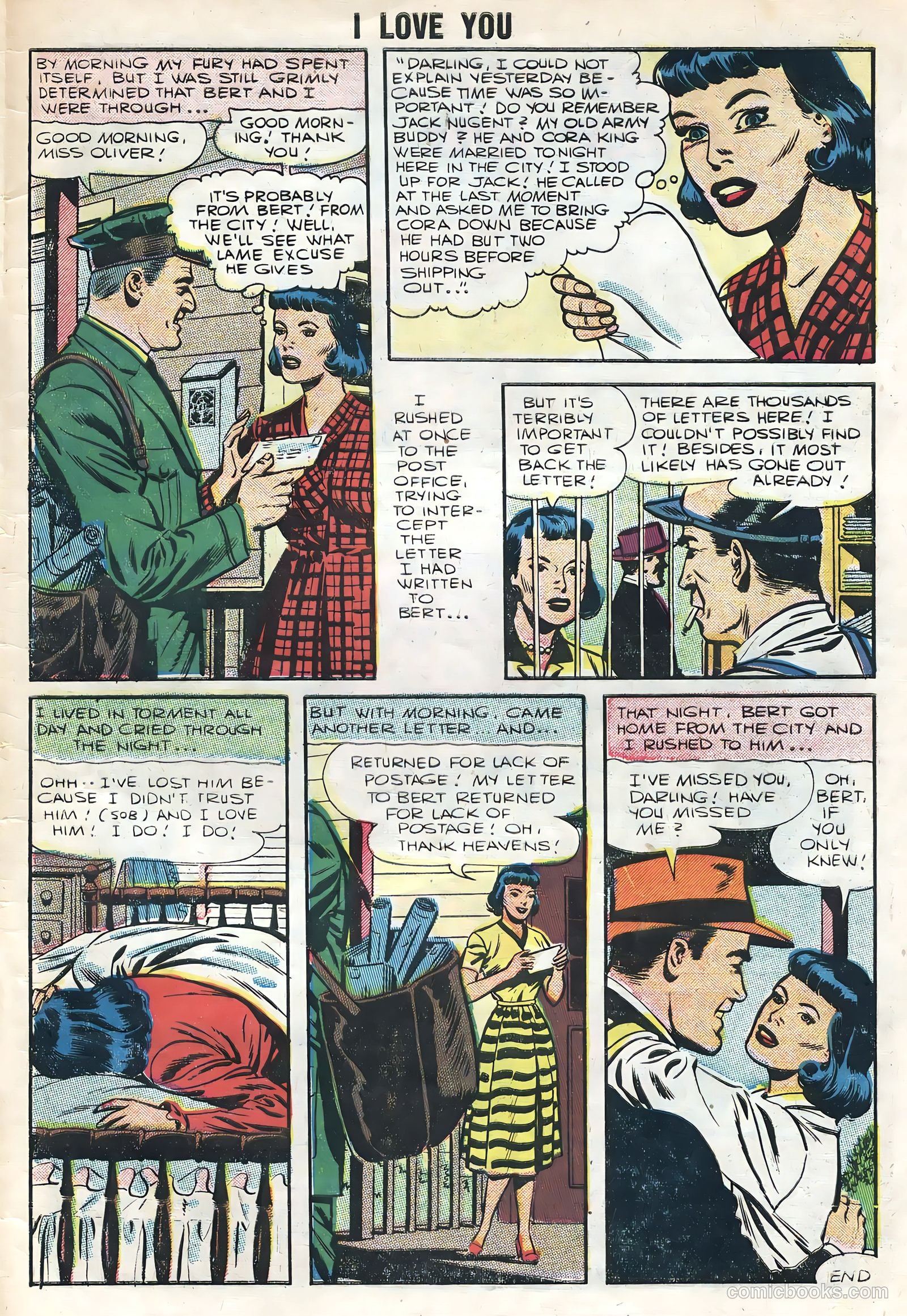 I Love You #11 (1956) — page 33 of 36