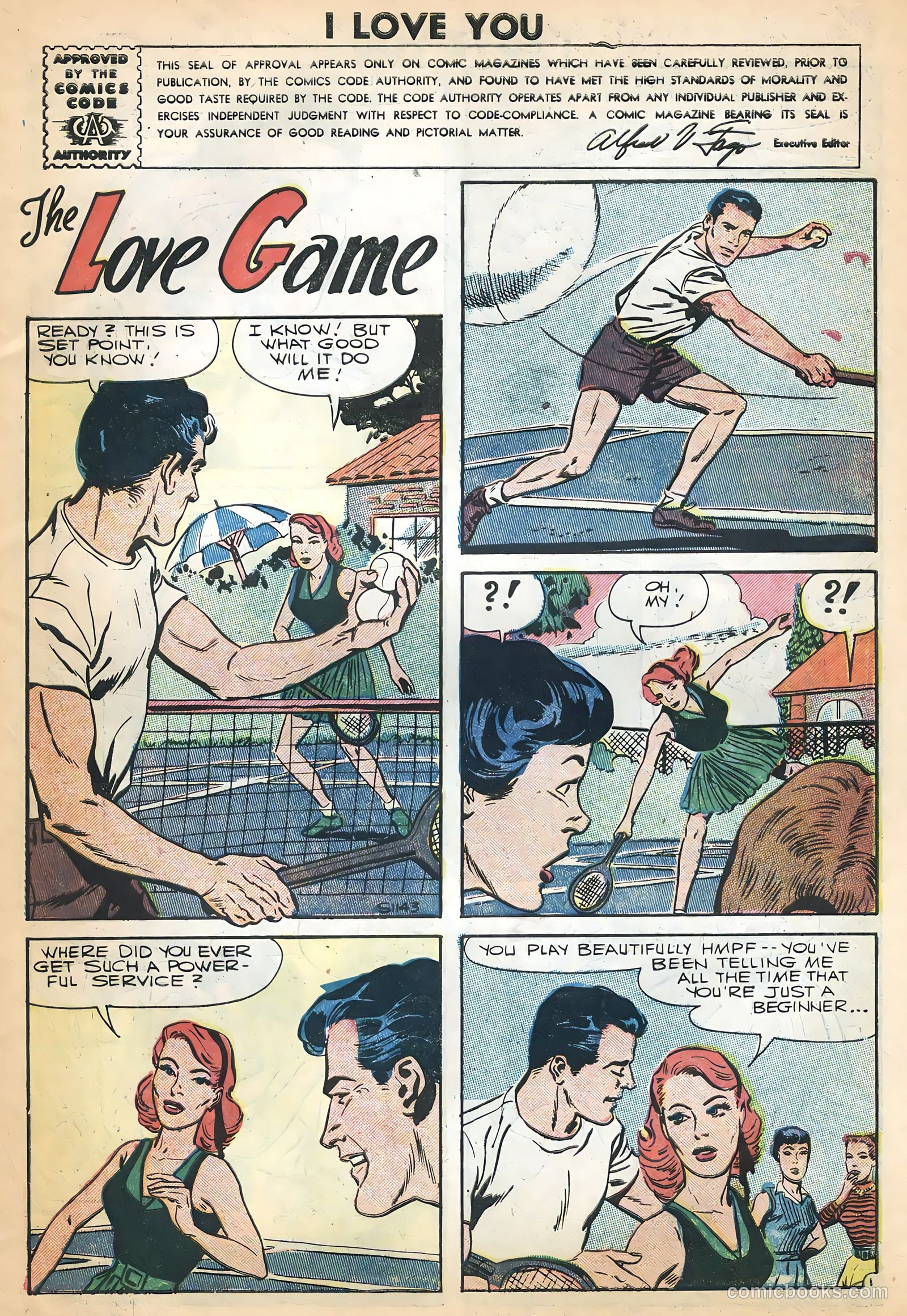 I Love You #12 (1957) — page 3 of 36