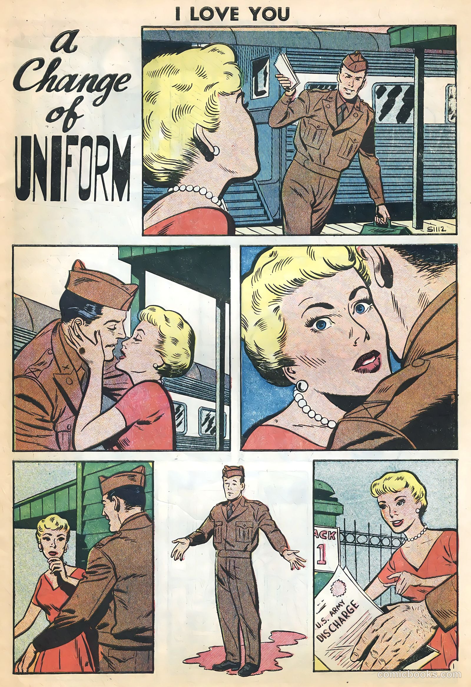 I Love You #12 (1957) — page 7 of 36