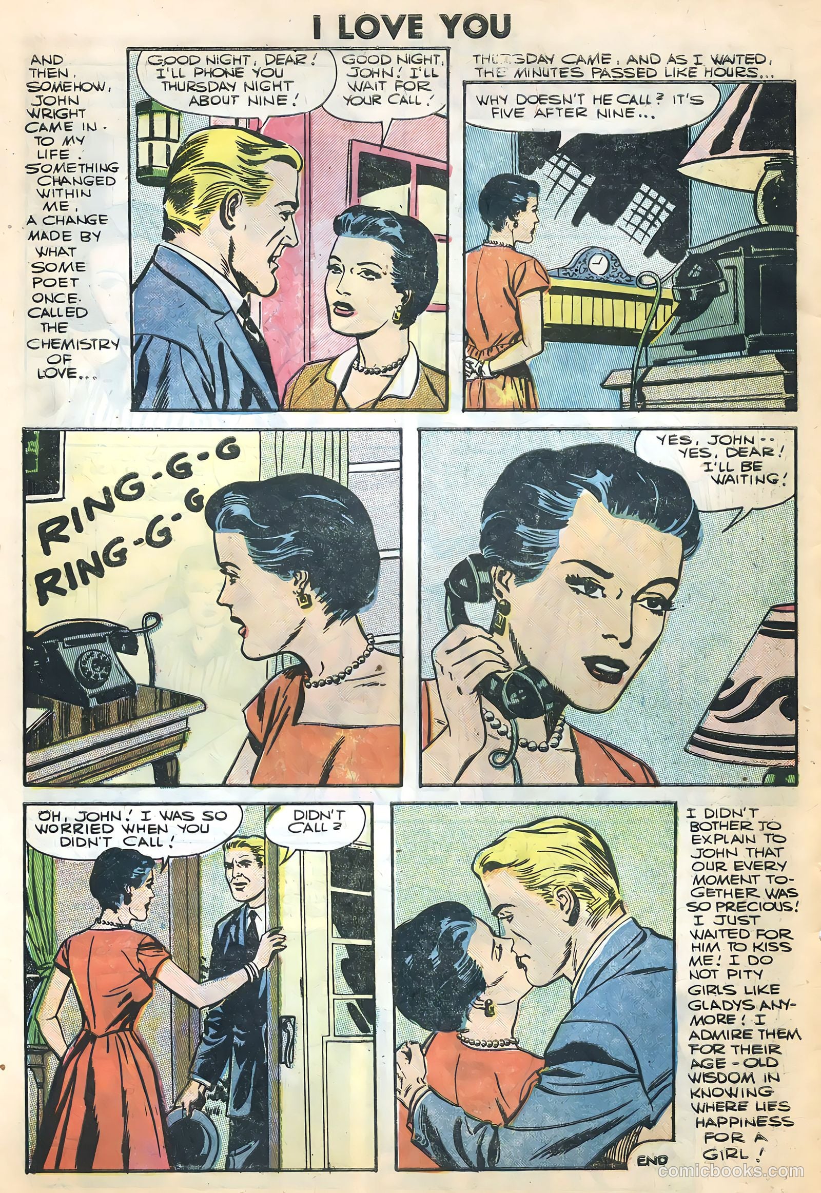 I Love You #12 (1957) — page 10 of 36