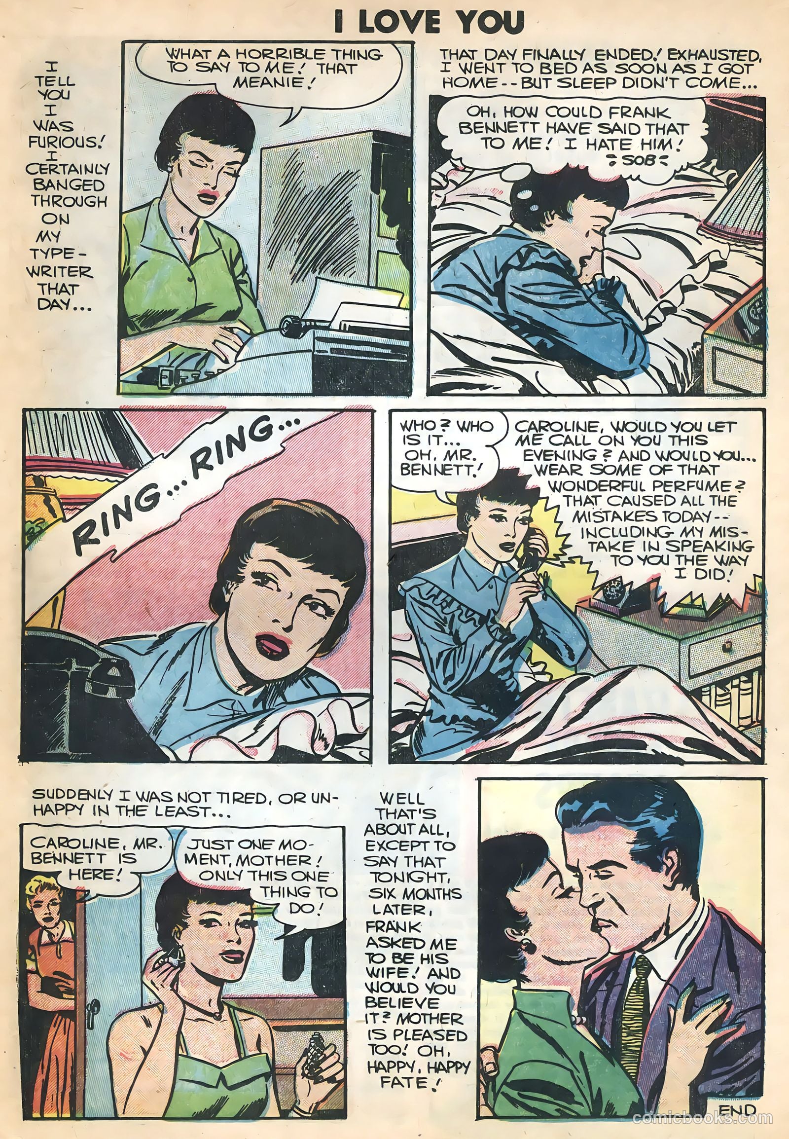 I Love You #12 (1957) — page 21 of 36