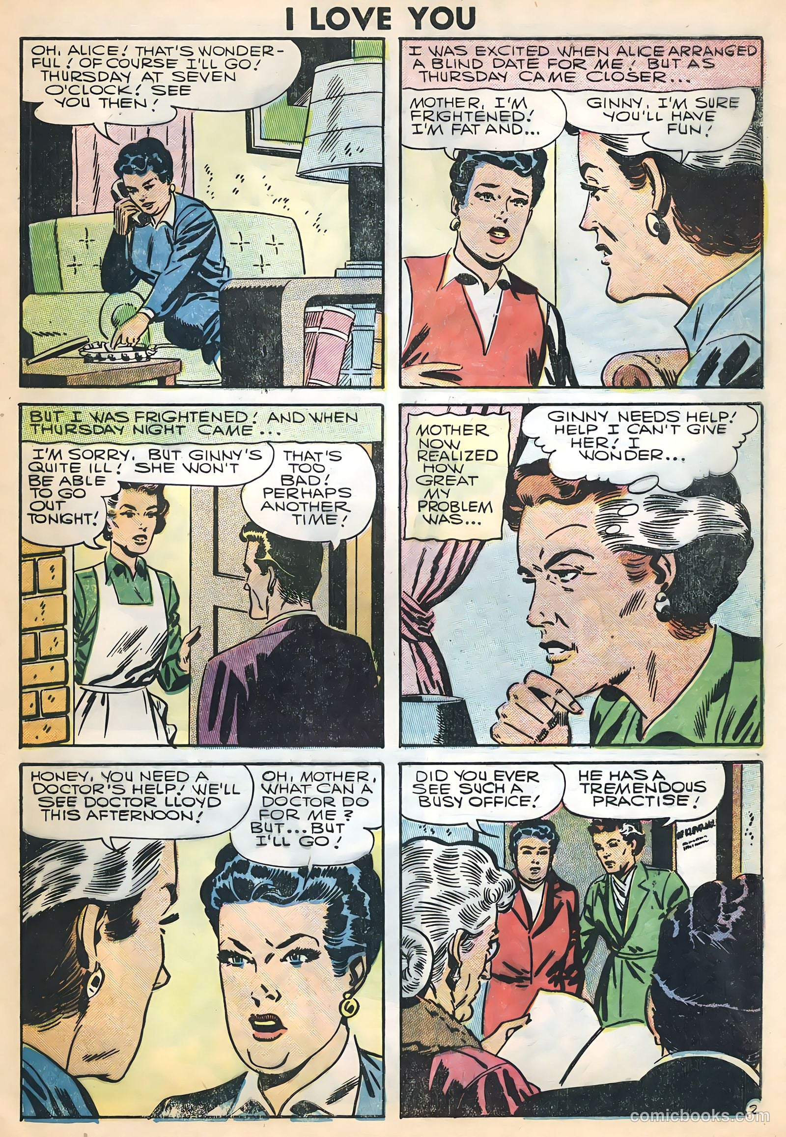 I Love You #12 (1957) — page 29 of 36