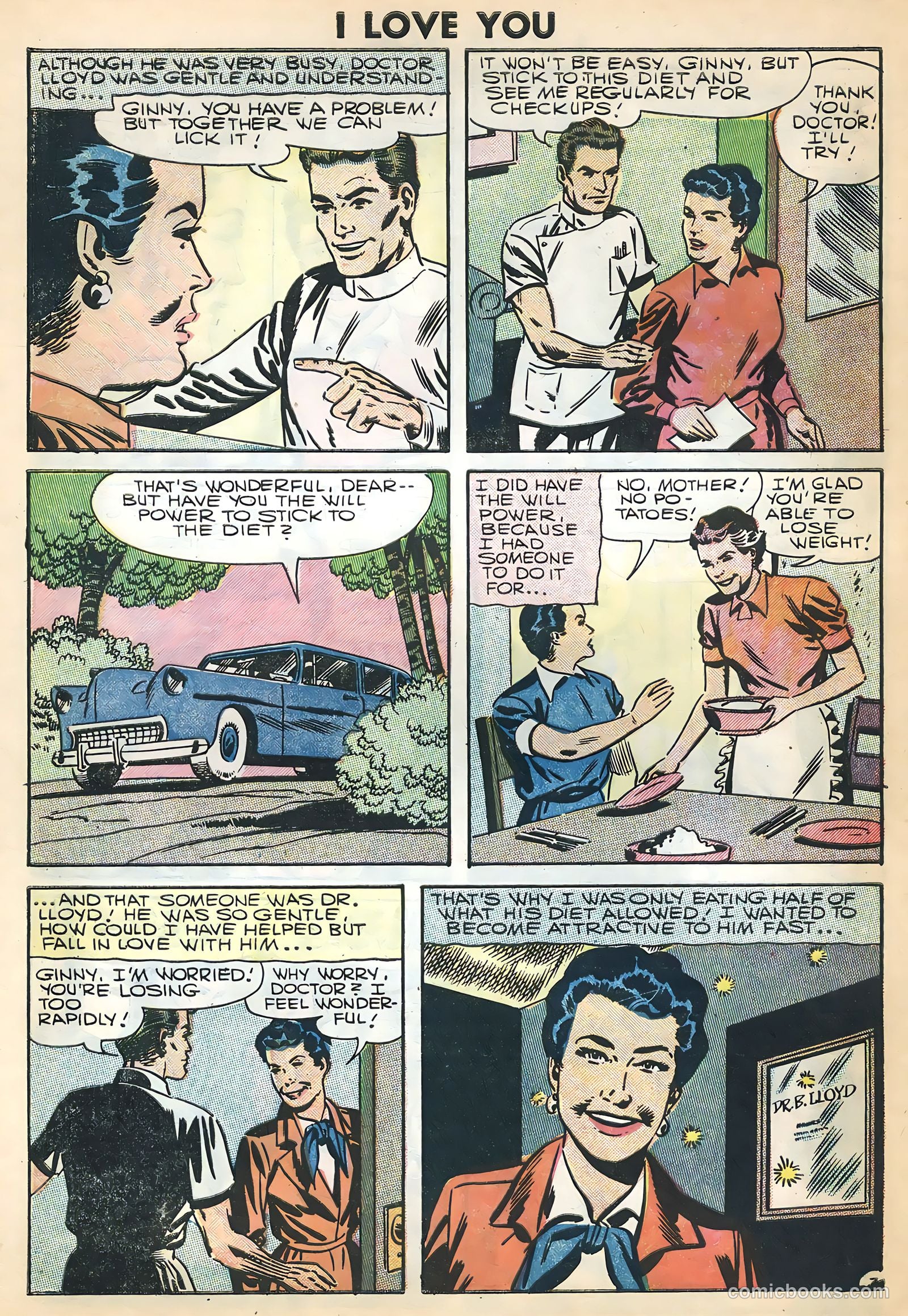 I Love You #12 (1957) — page 30 of 36