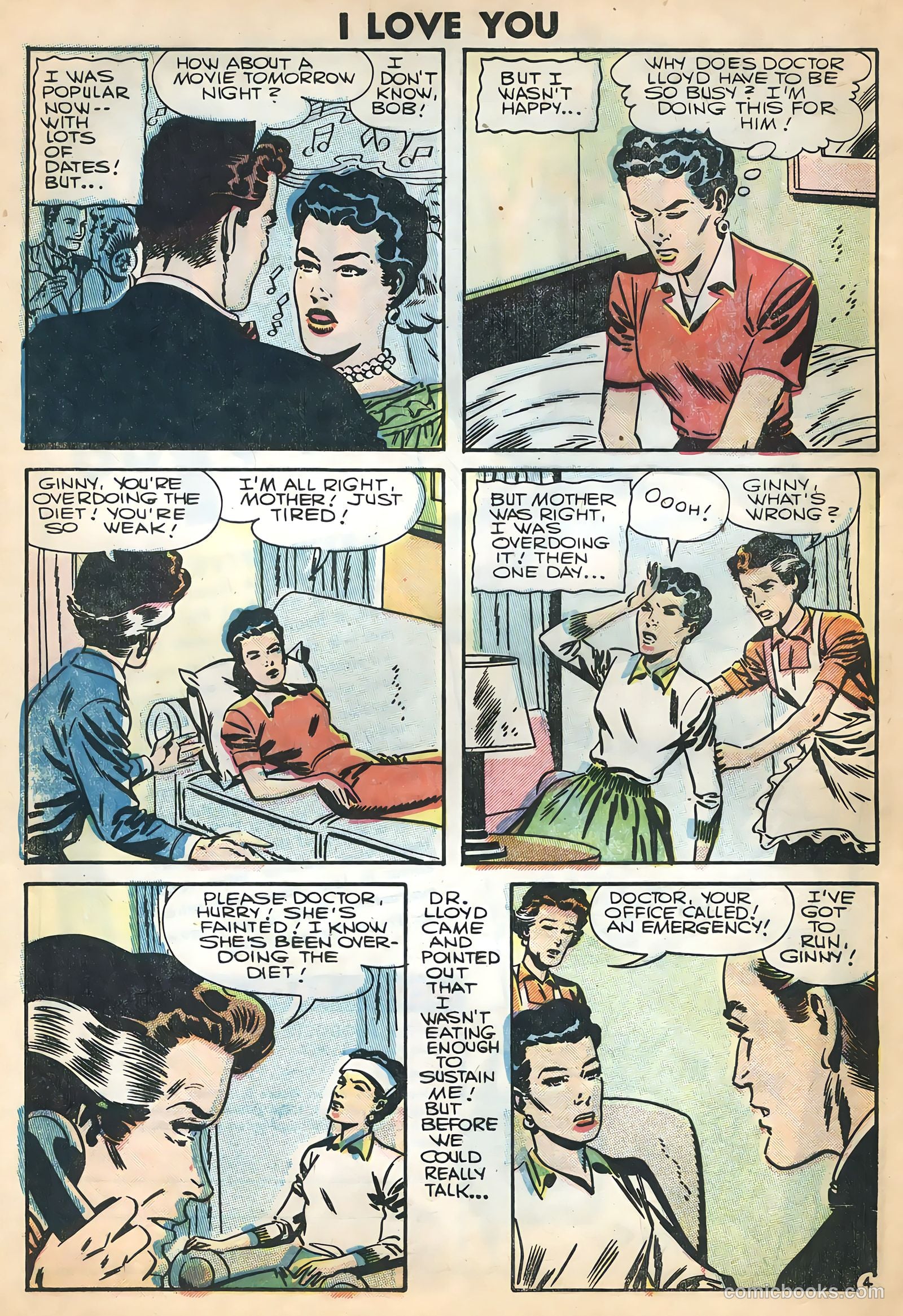 I Love You #12 (1957) — page 32 of 36