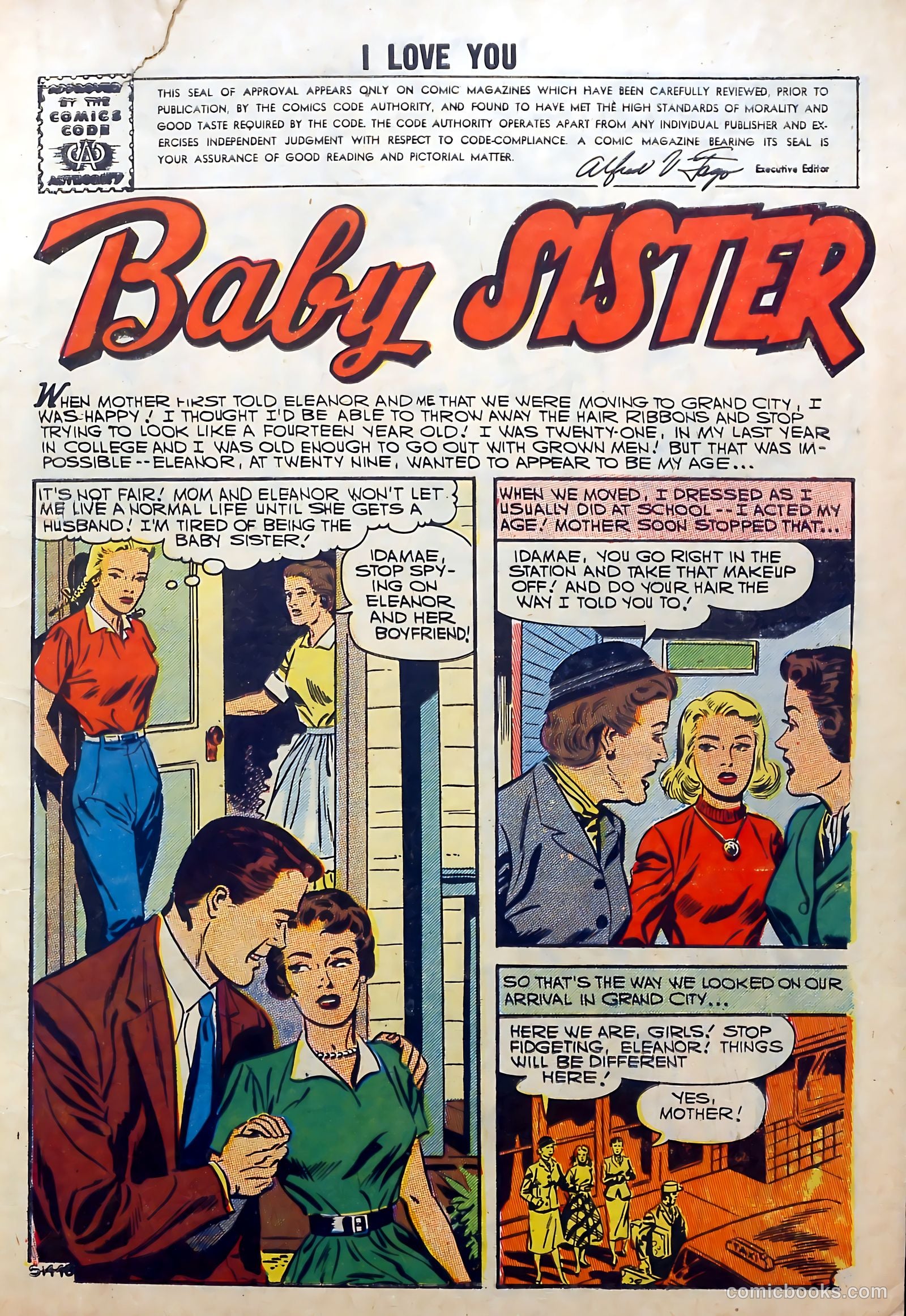 I Love You #13 (1957) — page 3 of 36