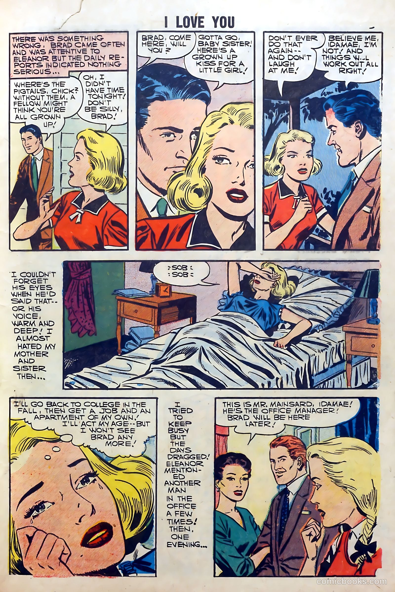 I Love You #13 (1957) — page 5 of 36