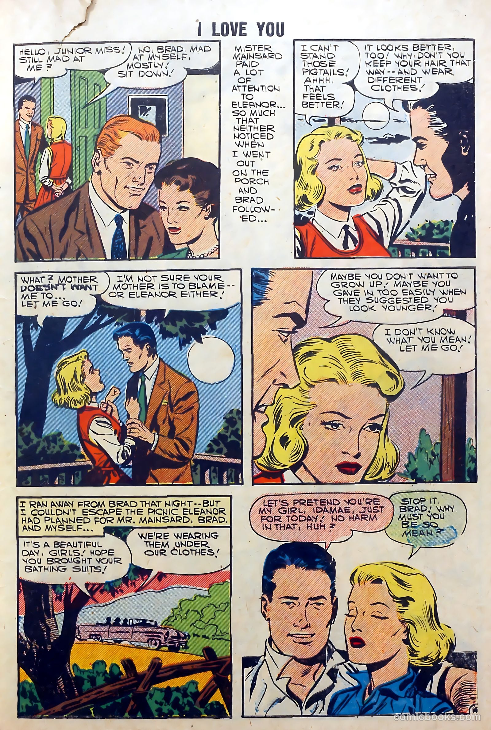 I Love You #13 (1957) — page 7 of 36