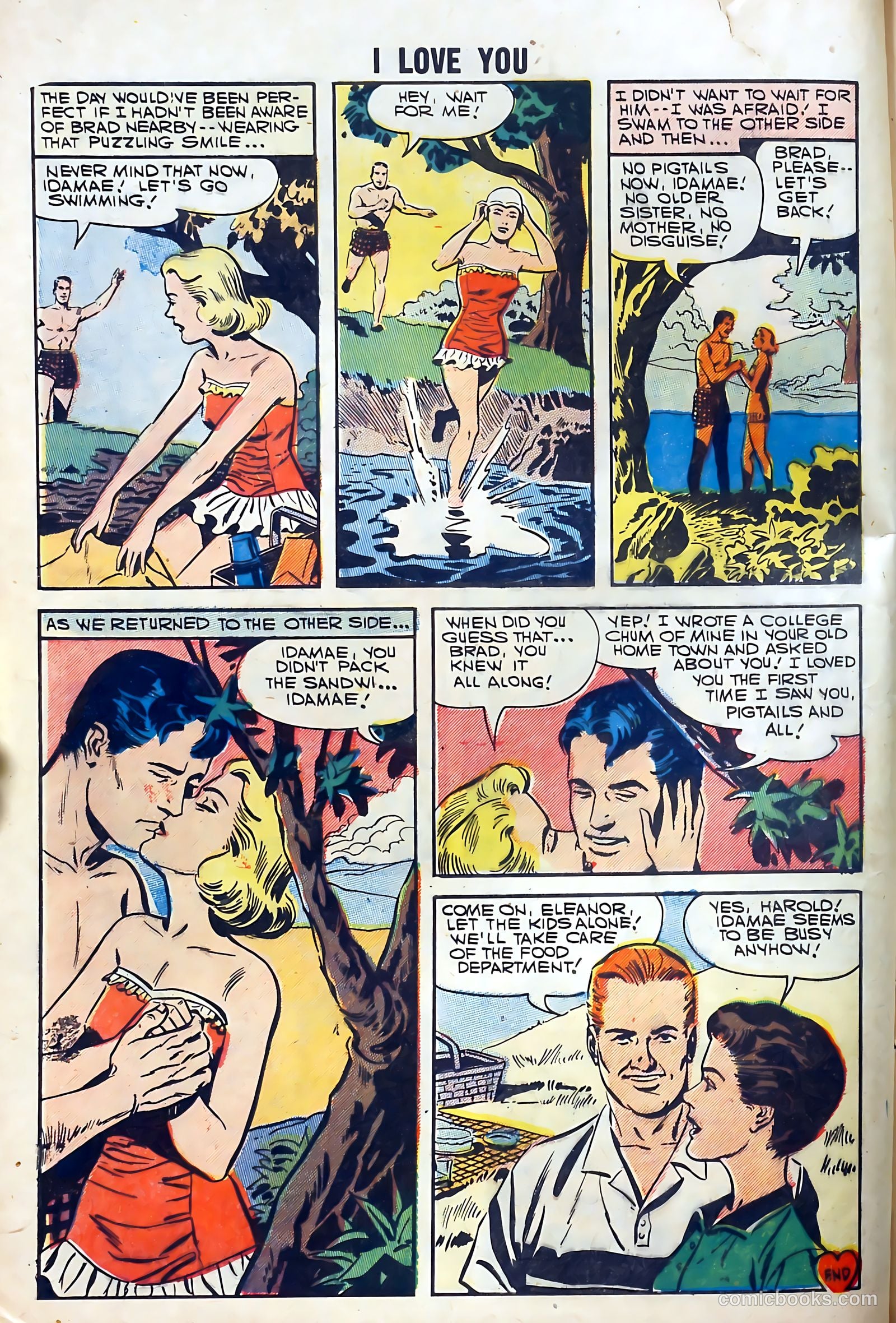 I Love You #13 (1957) — page 8 of 36