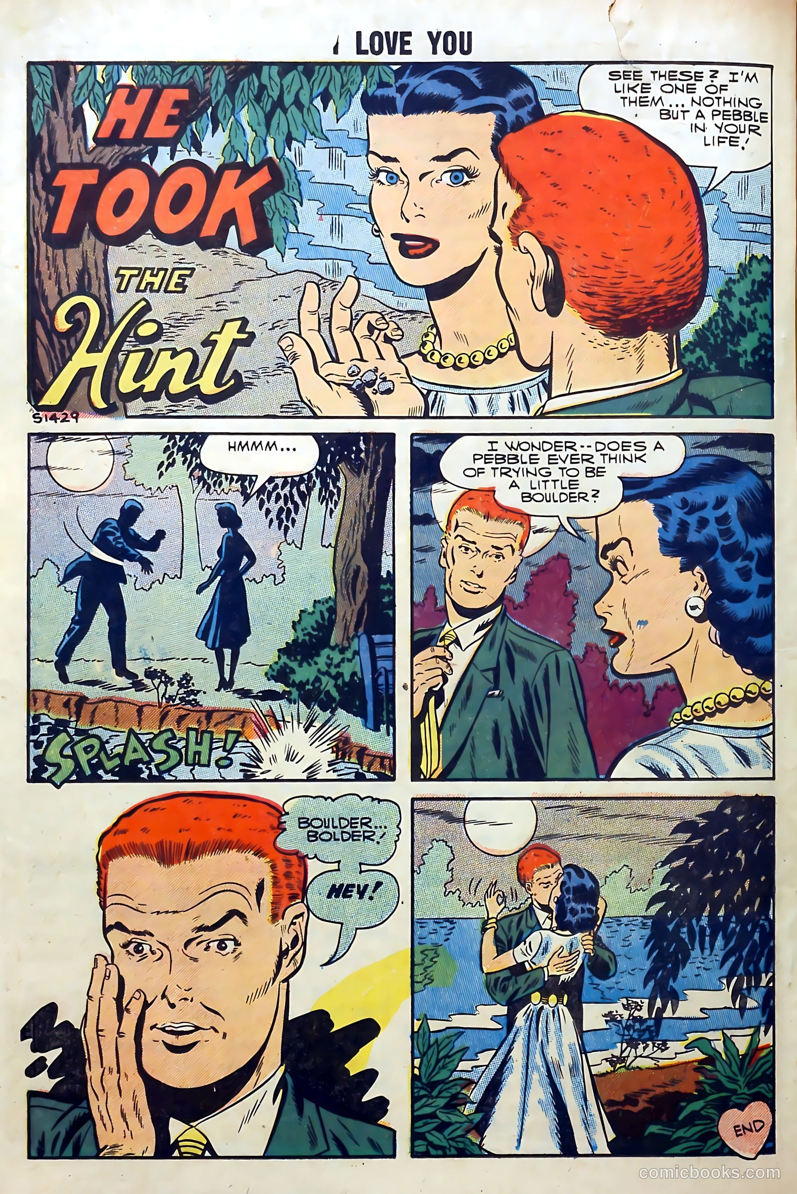 I Love You #13 (1957) — page 20 of 36