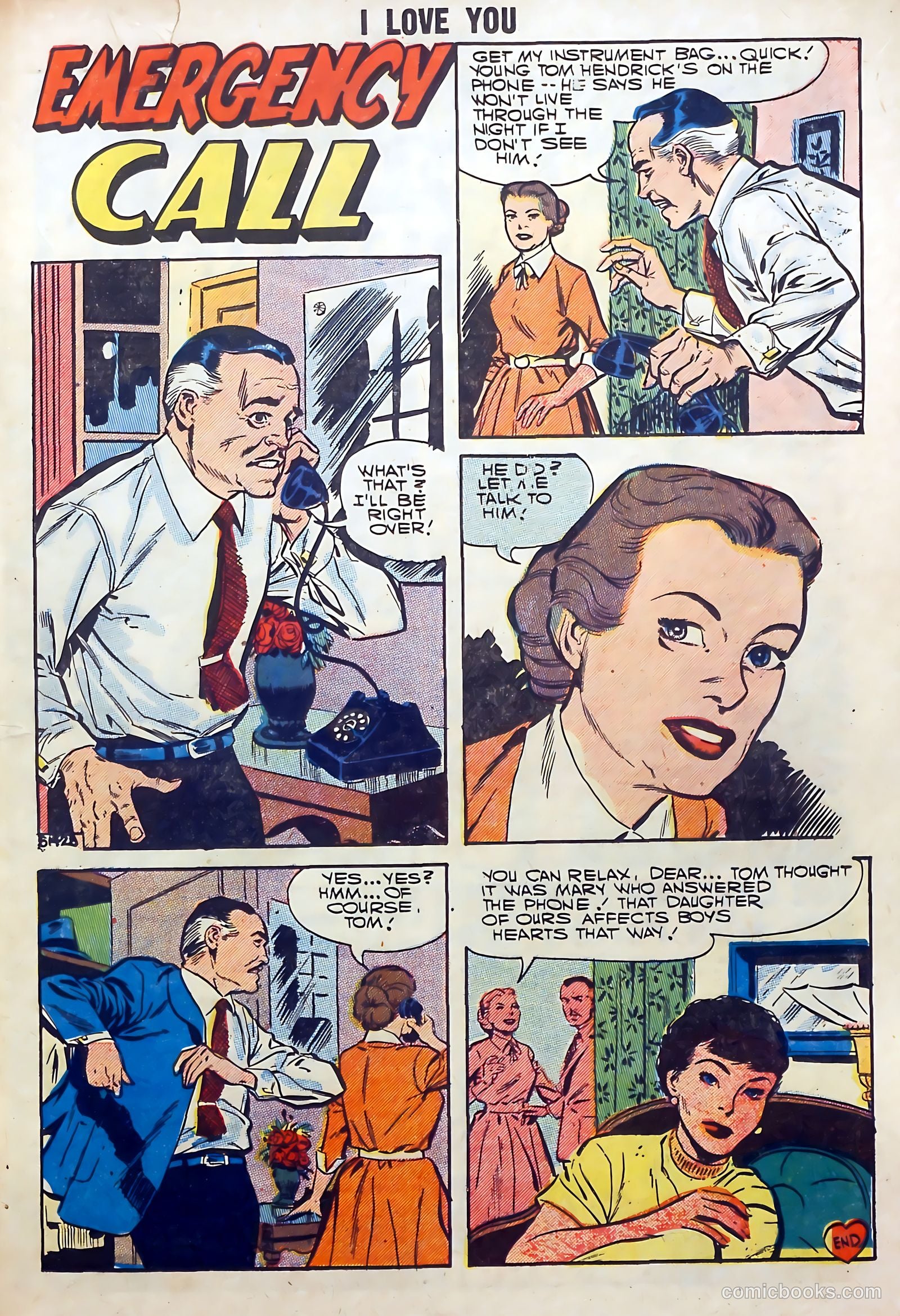 I Love You #13 (1957) — page 21 of 36