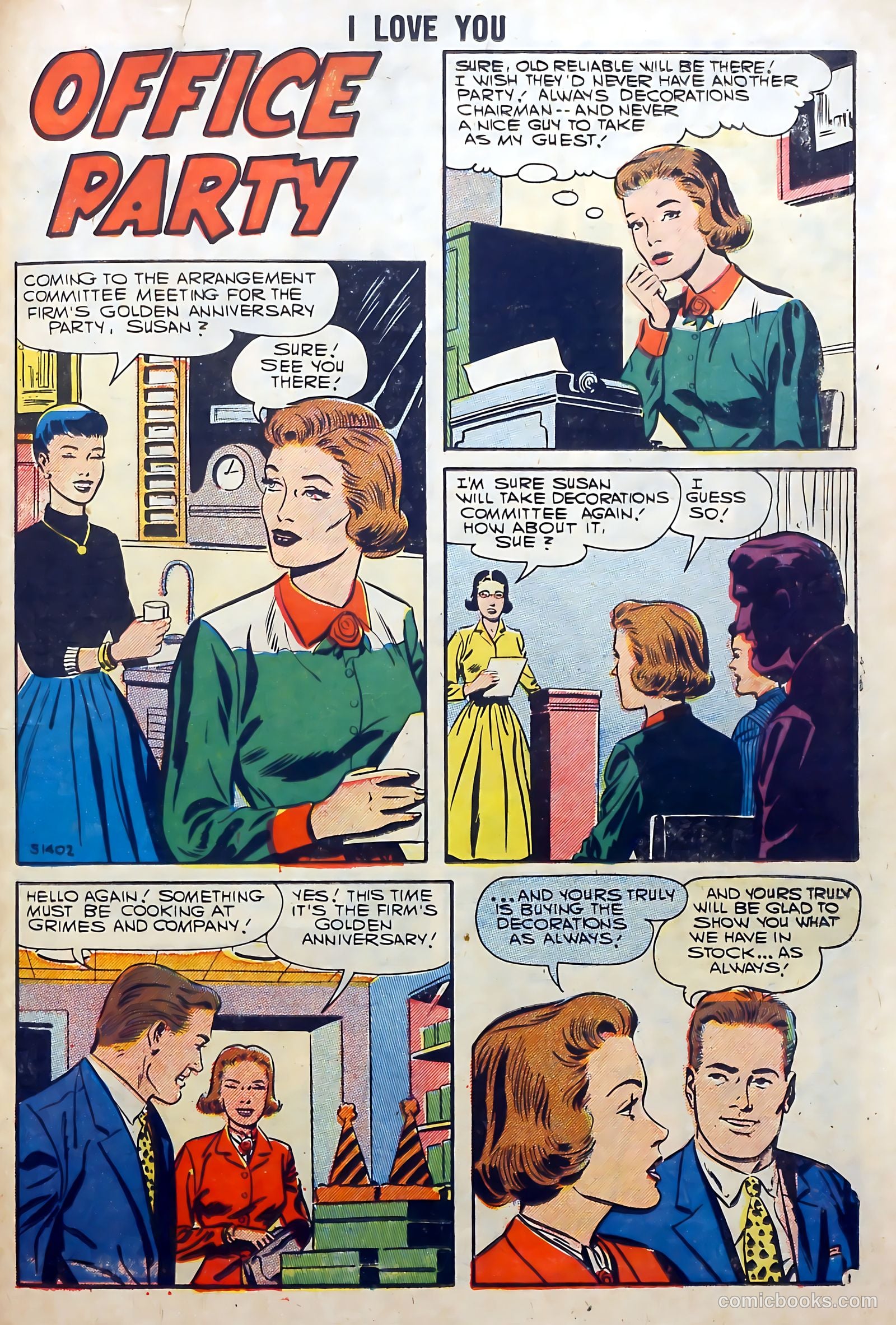 I Love You #13 (1957) — page 23 of 36