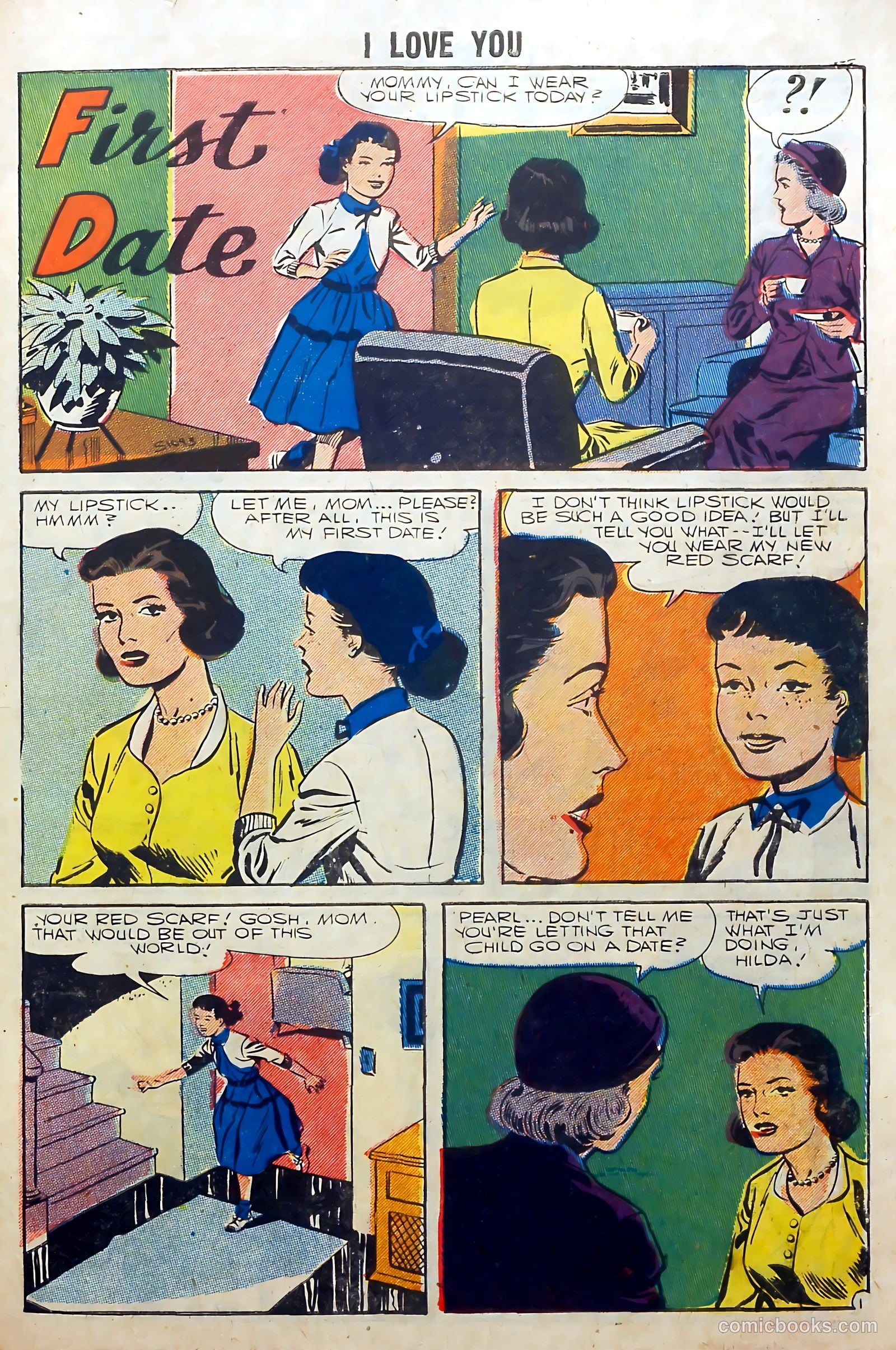 I Love You #13 (1957) — page 27 of 36