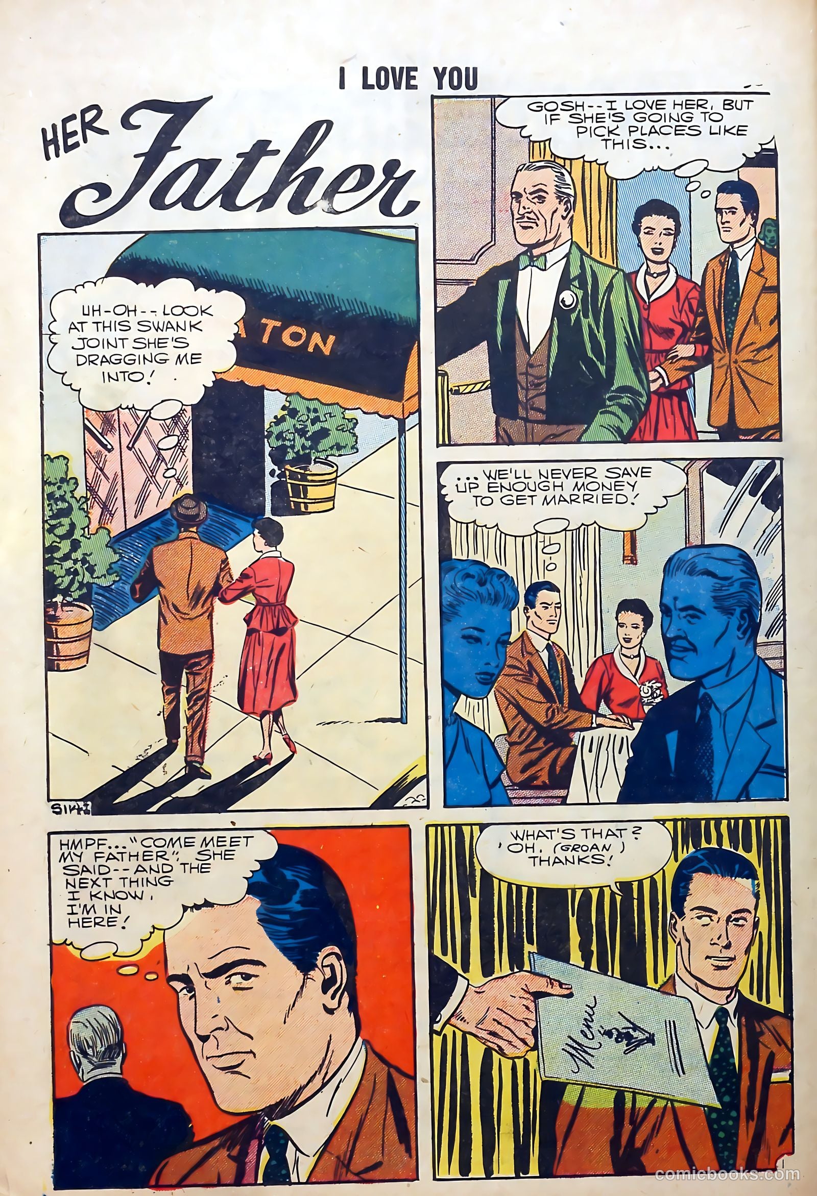 I Love You #13 (1957) — page 32 of 36
