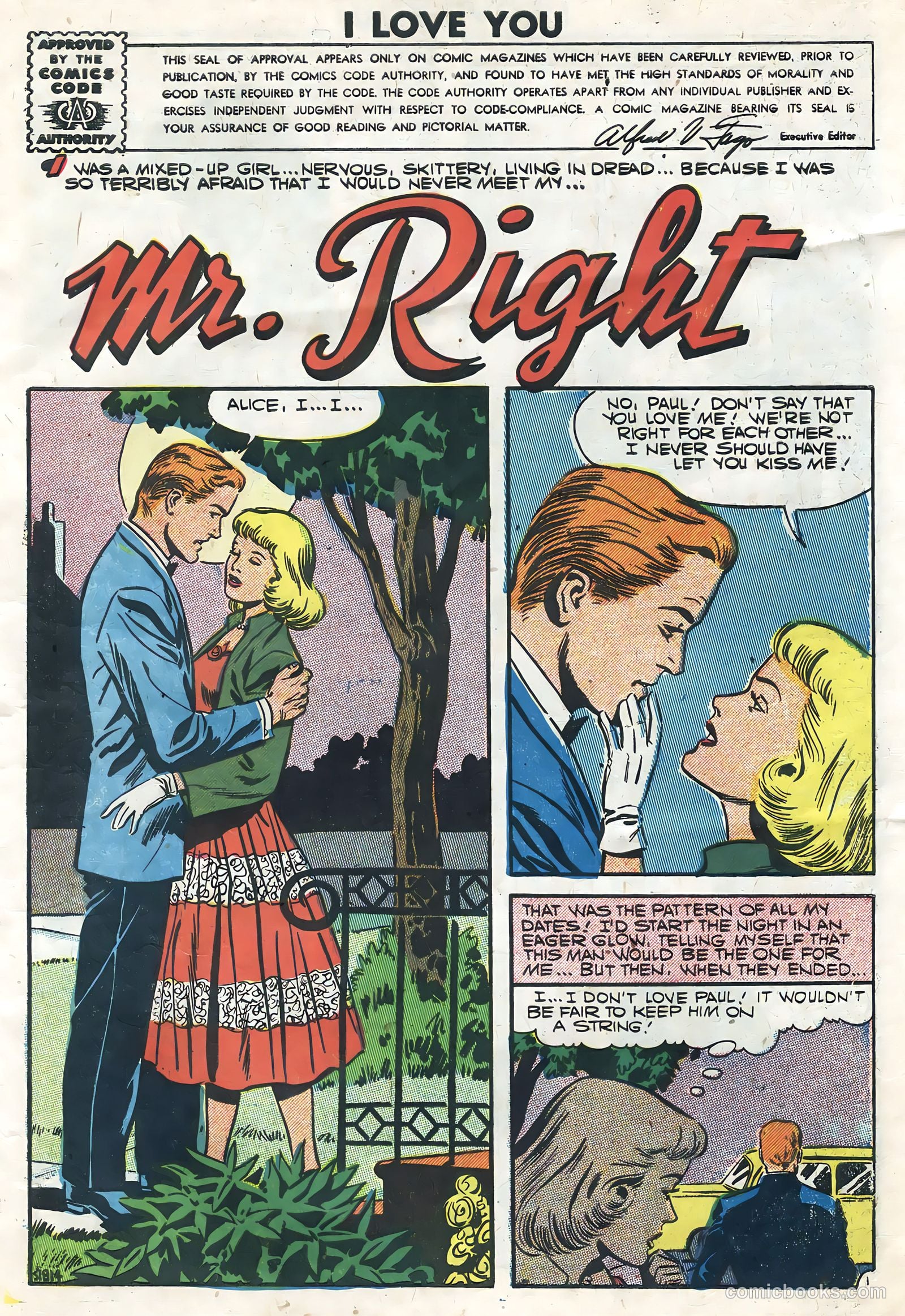 I Love You #14 (1957) — page 3 of 36