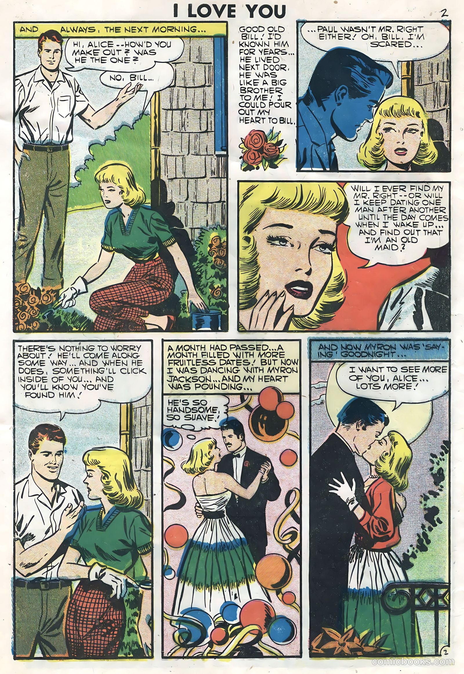 I Love You #14 (1957) — page 4 of 36